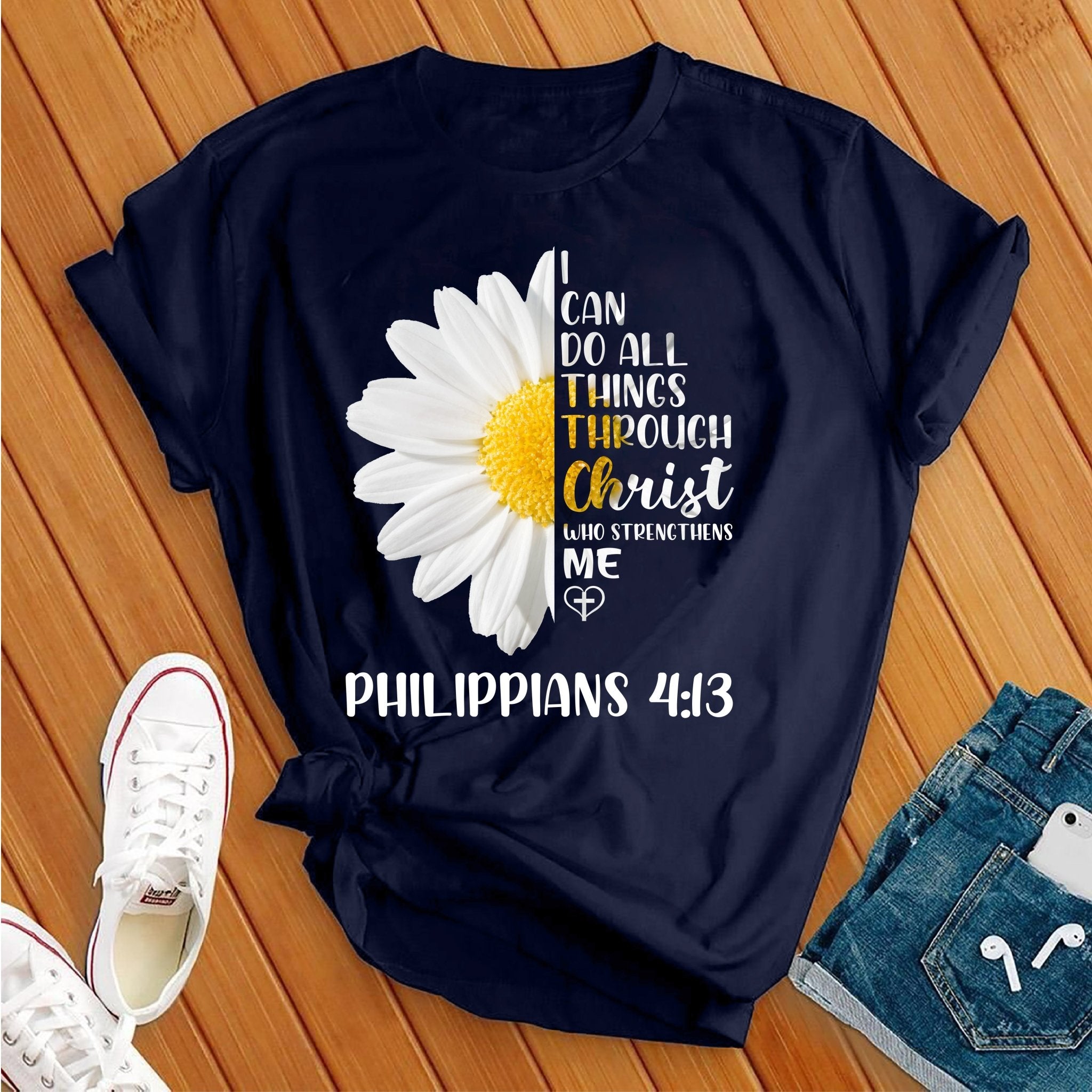 I Can Do All Things Flowers Tee - Love Tees