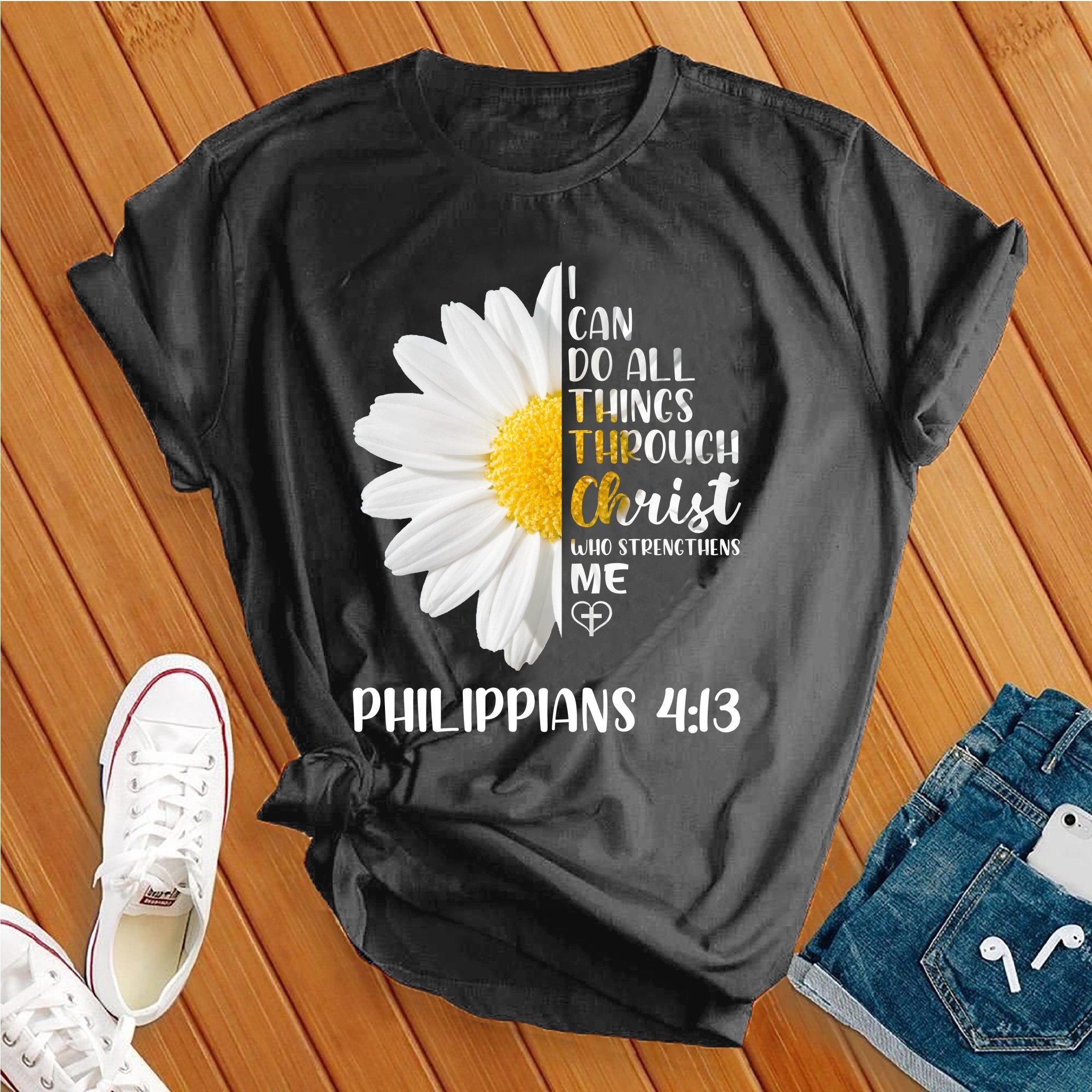 I Can Do All Things Flowers Tee - Love Tees