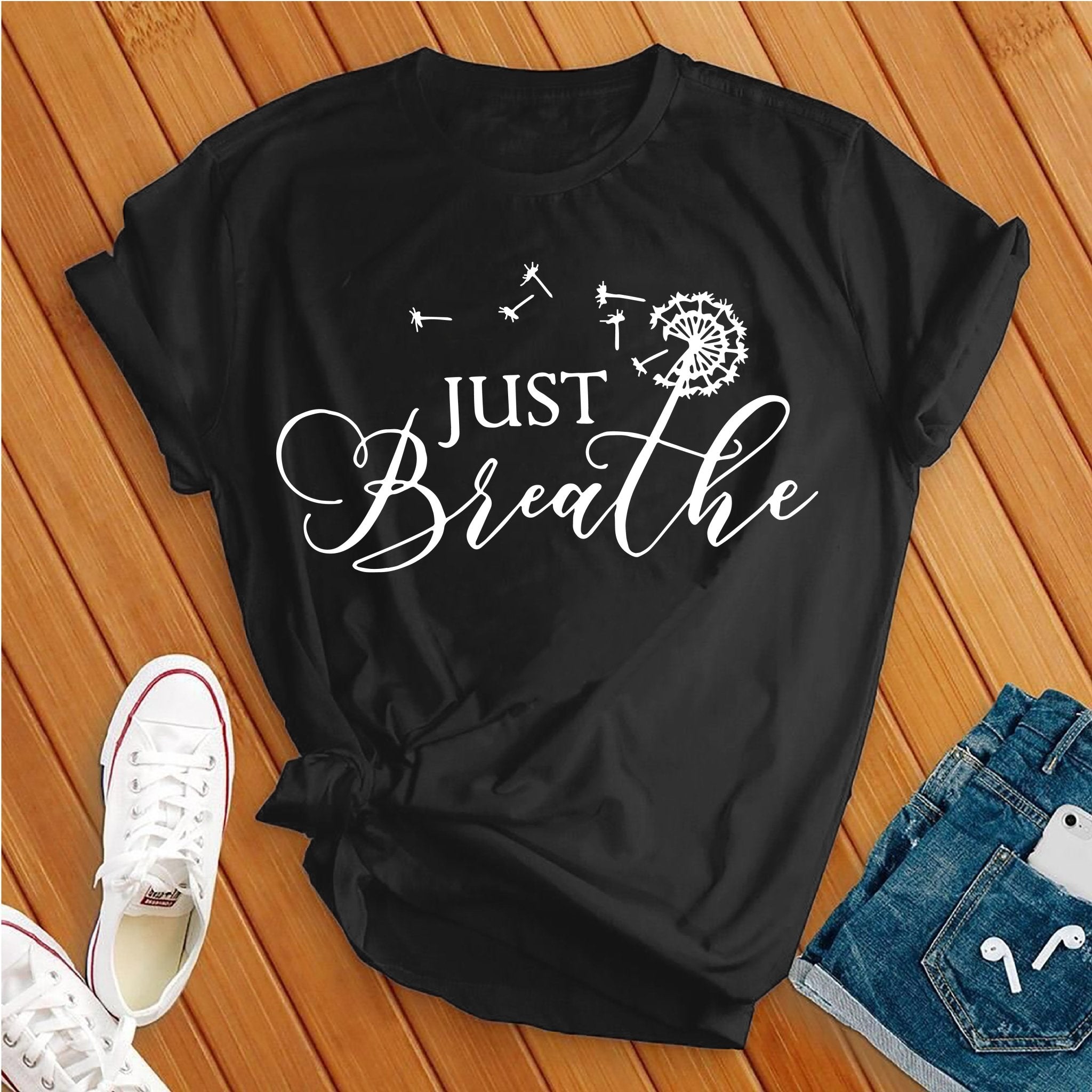 Just Breathe 3 Tee - Love Tees