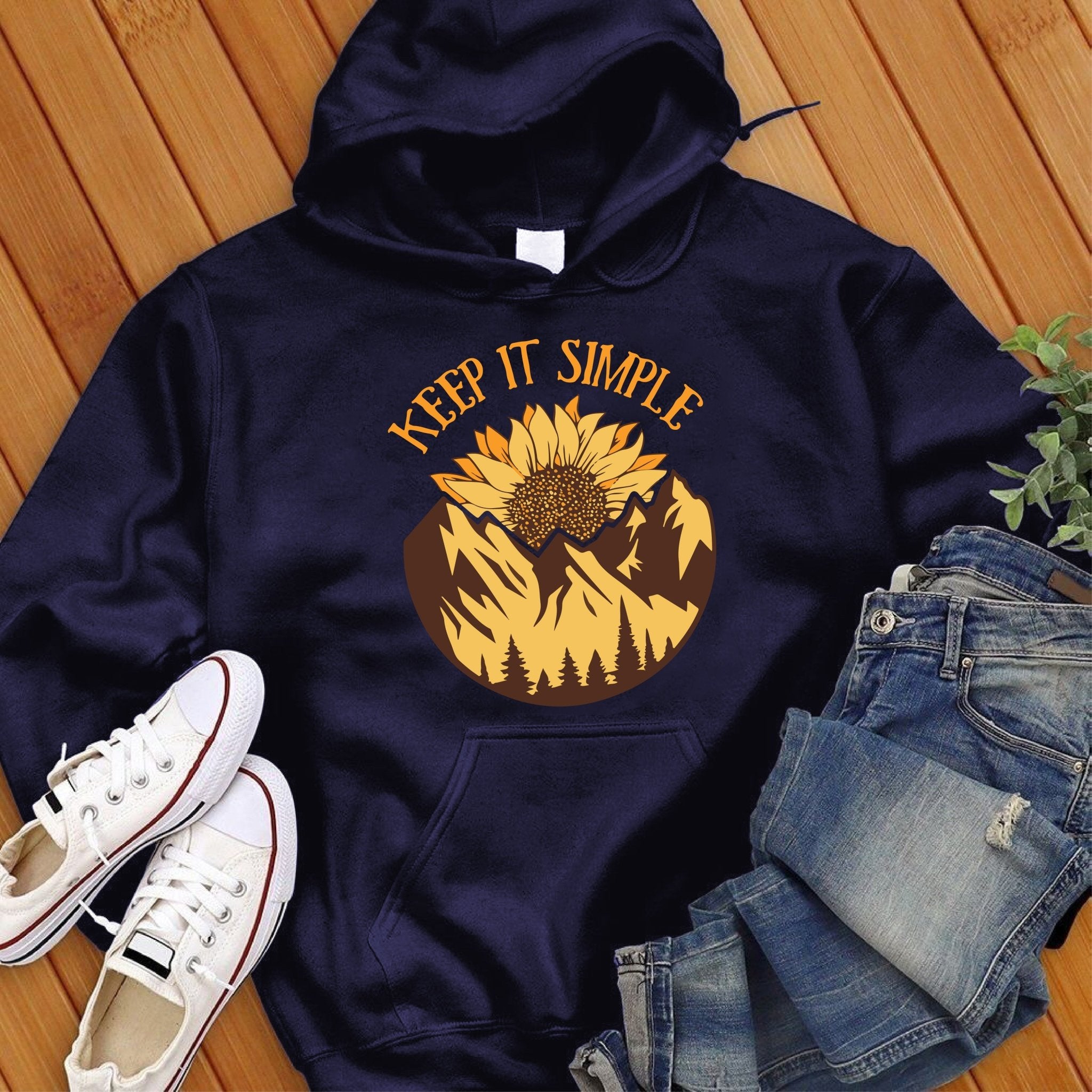 Keep It Simple Hoodie - Love Tees