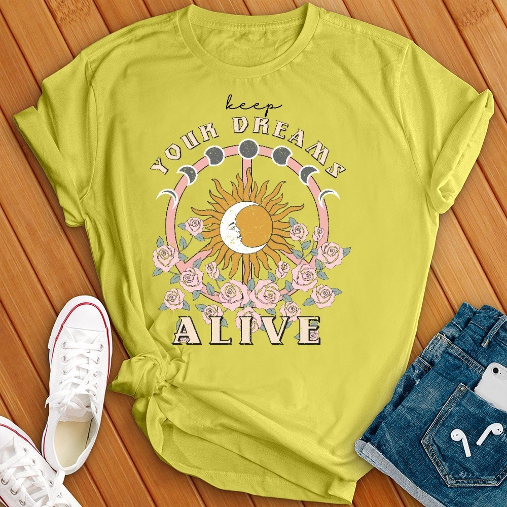 Keep Your Dream Alive Celestial T- Shirt - Love Tees