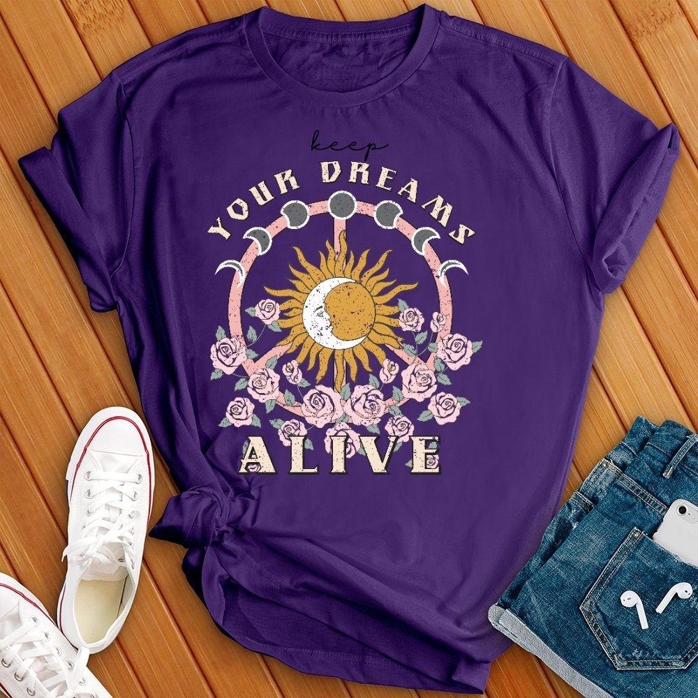 Keep Your Dream Alive Celestial T- Shirt - Love Tees