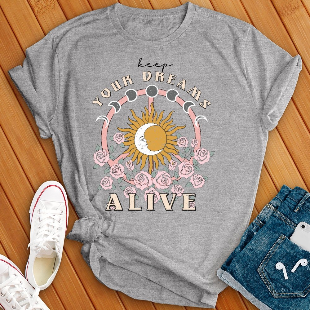 Keep Your Dream Alive Celestial T- Shirt - Love Tees