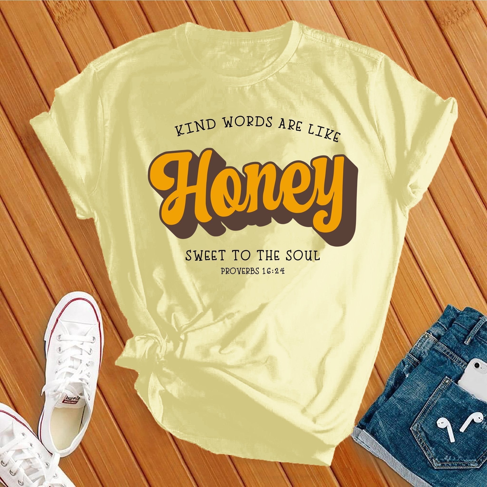 Kind Words Are Like Honey Tee - Love Tees