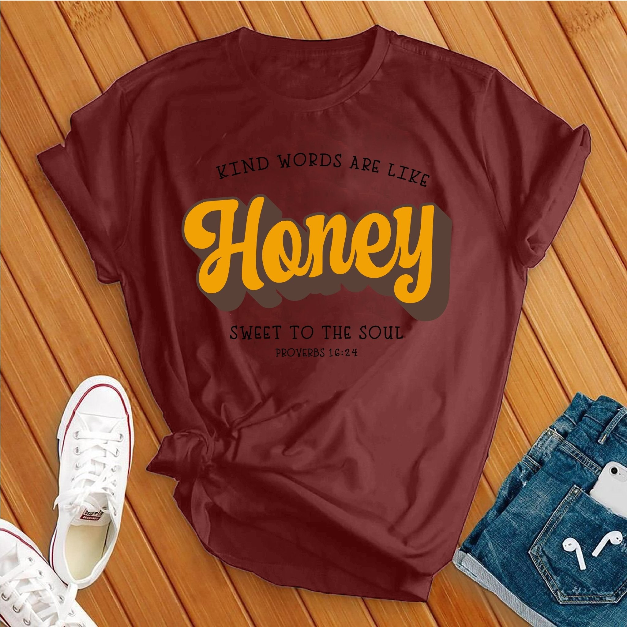 Kind Words Are Like Honey Tee - Love Tees