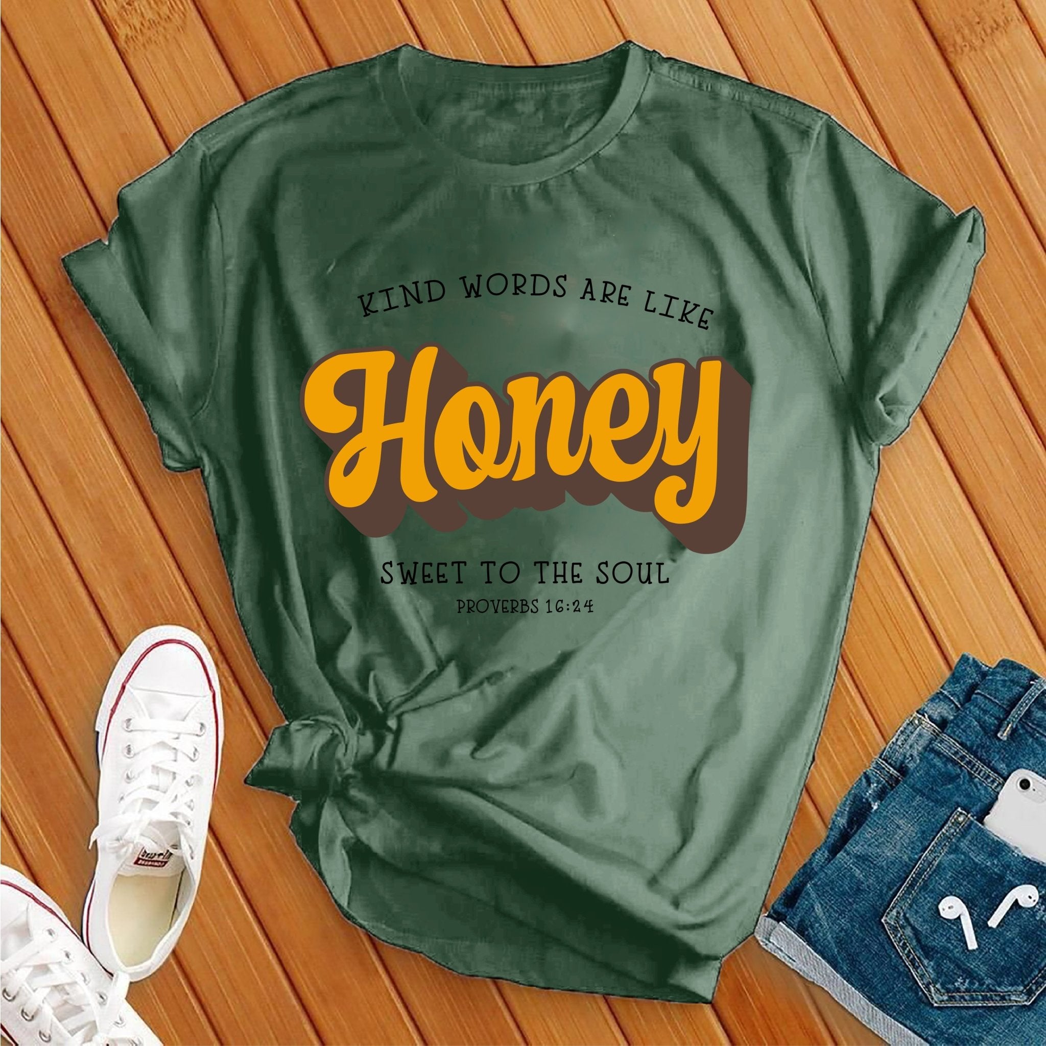 Kind Words Are Like Honey Tee - Love Tees