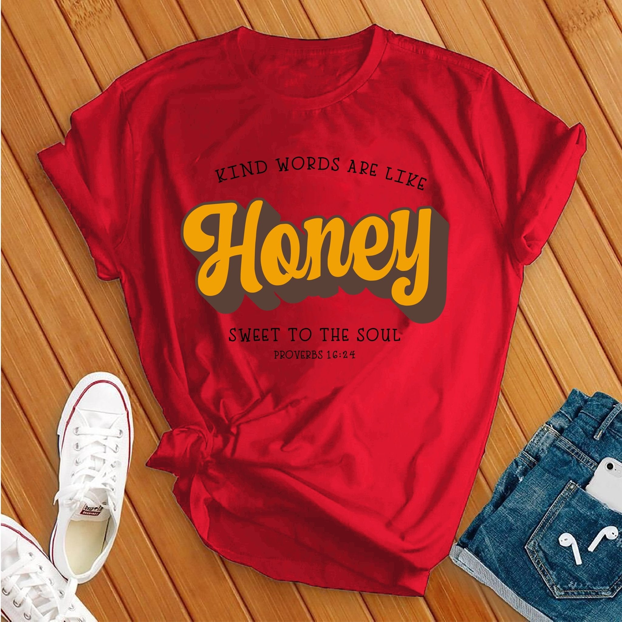 Kind Words Are Like Honey Tee - Love Tees