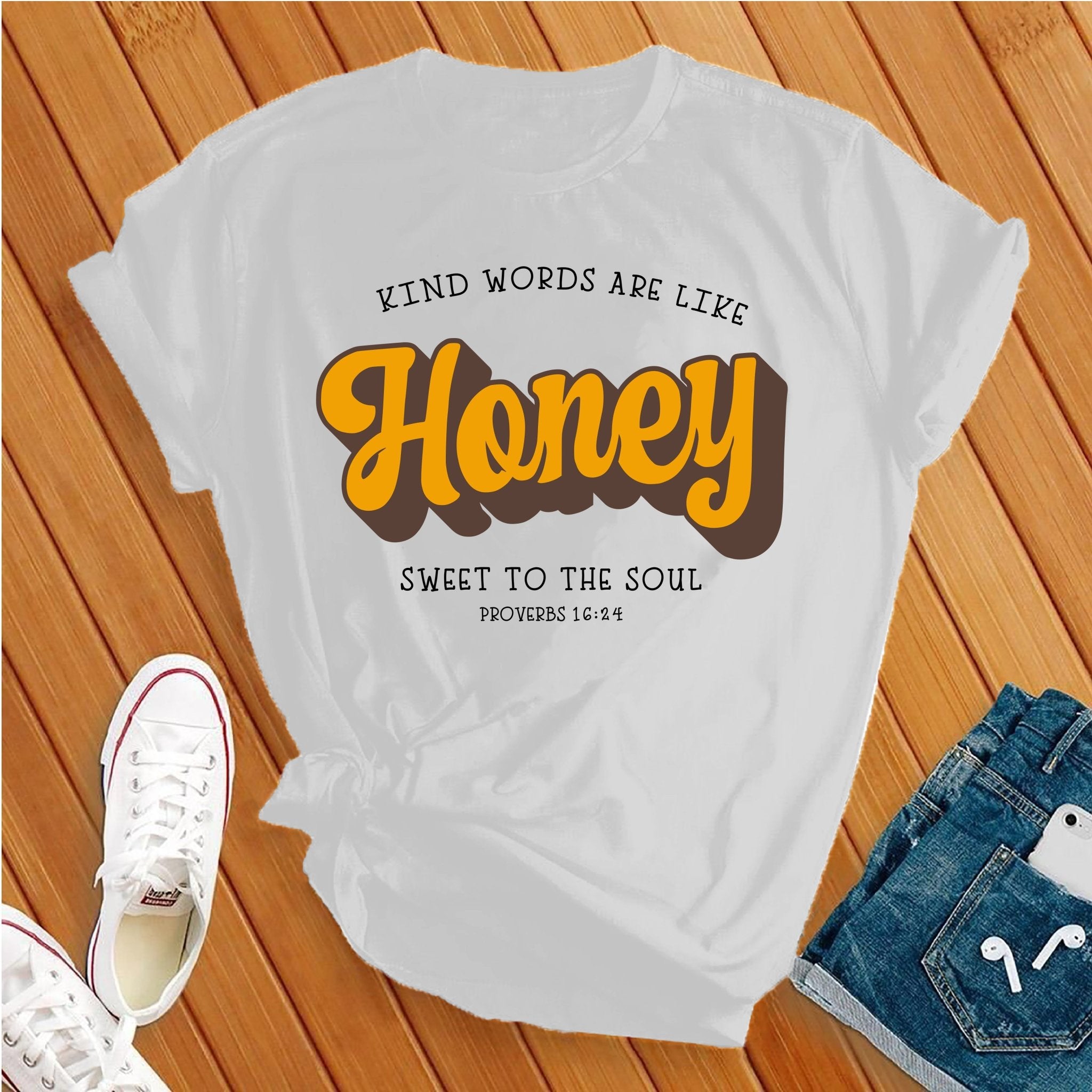 Kind Words Are Like Honey Tee - Love Tees