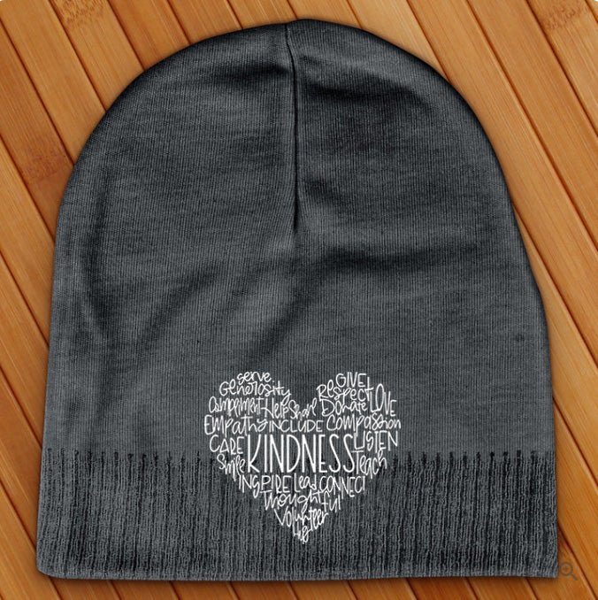 Kindness Encouragement Beanie - Love Tees