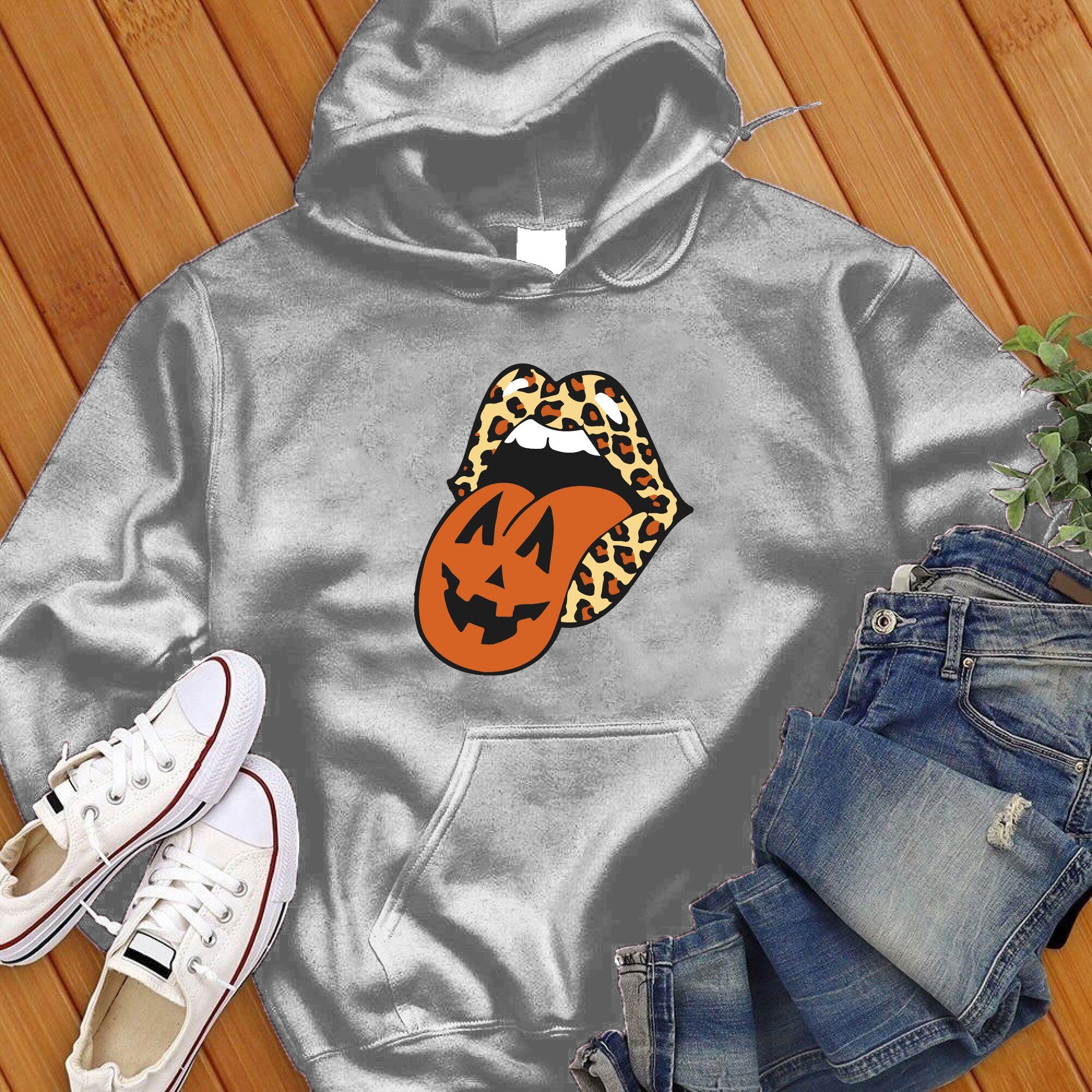 Leopard Lips Halloween Hoodie - Love Tees