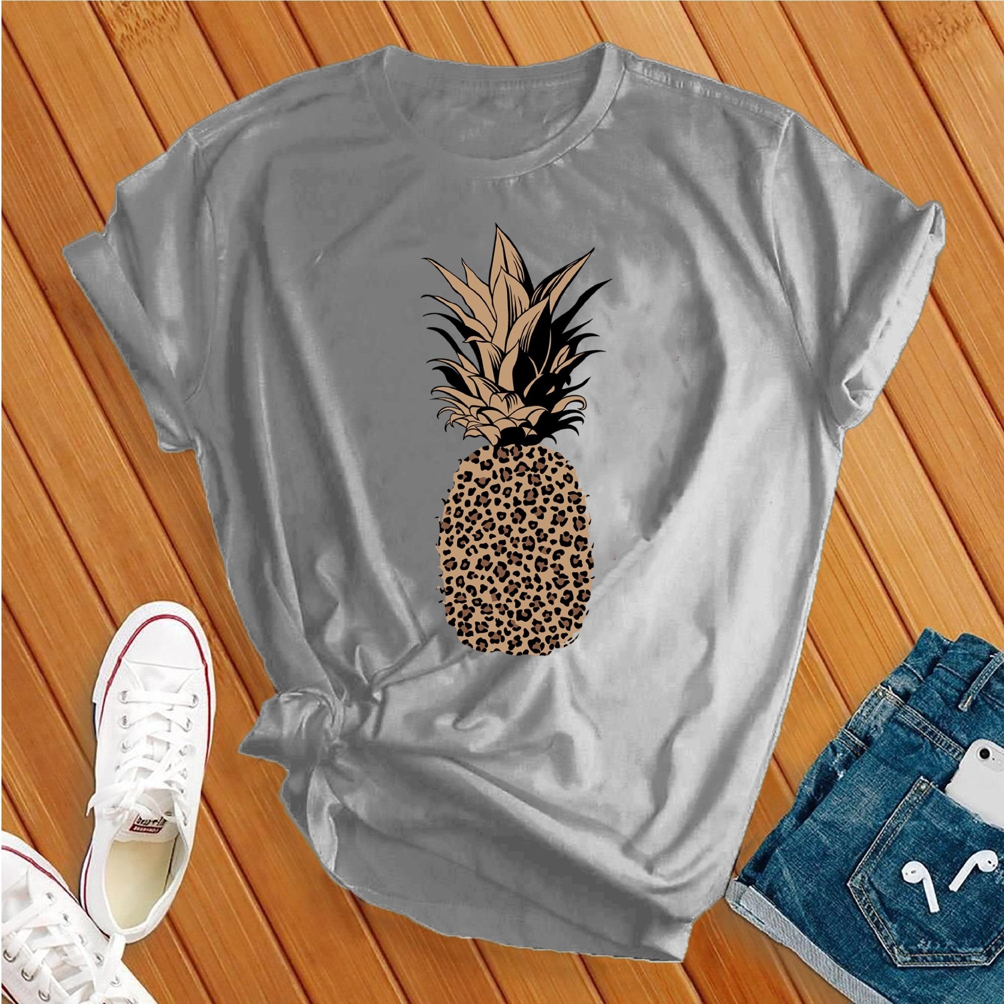 Leopard Pineapple Tee - Love Tees