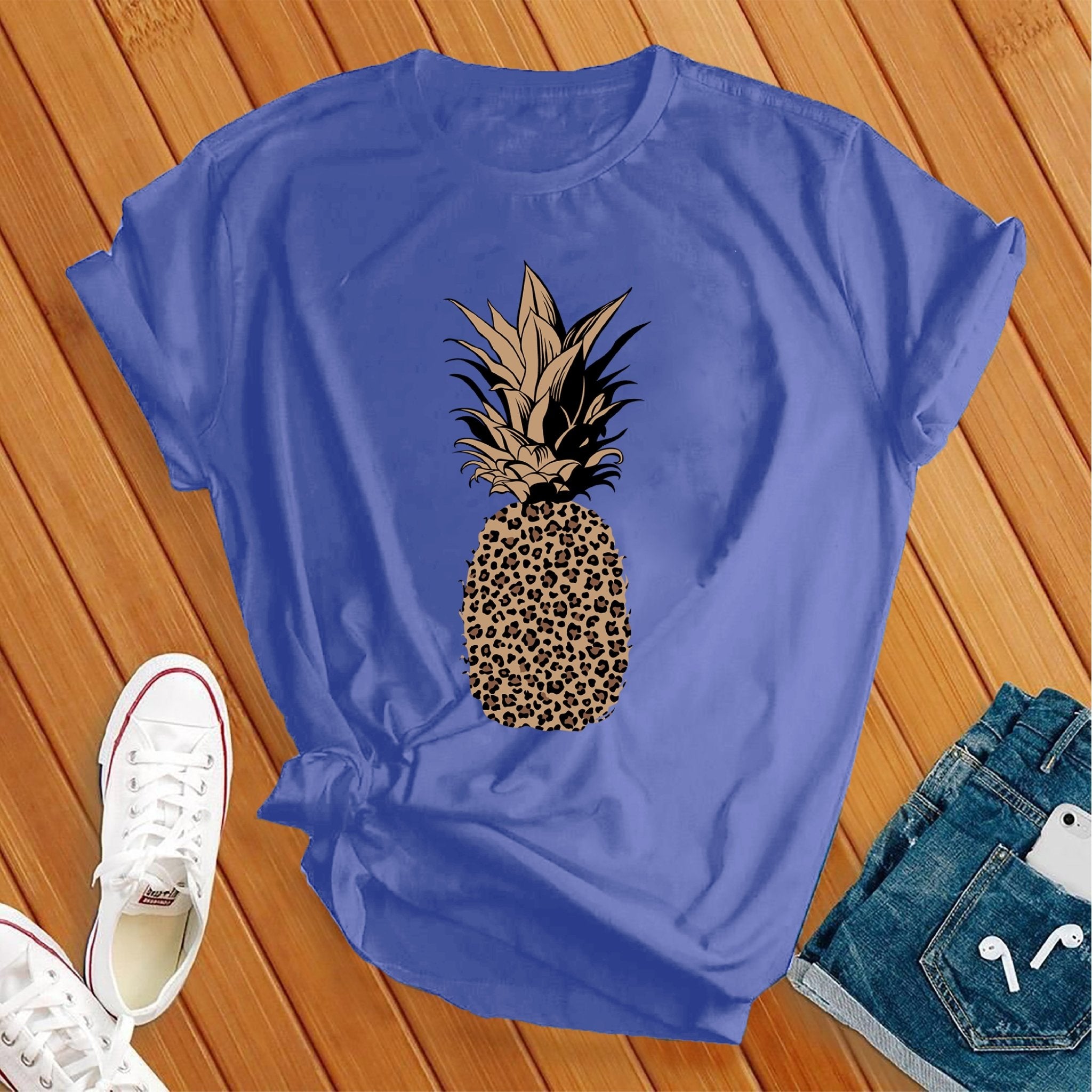 Leopard Pineapple Tee - Love Tees