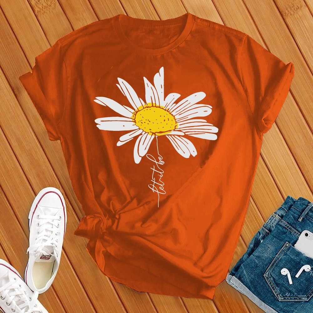 Let it be flower Tee - Love Tees