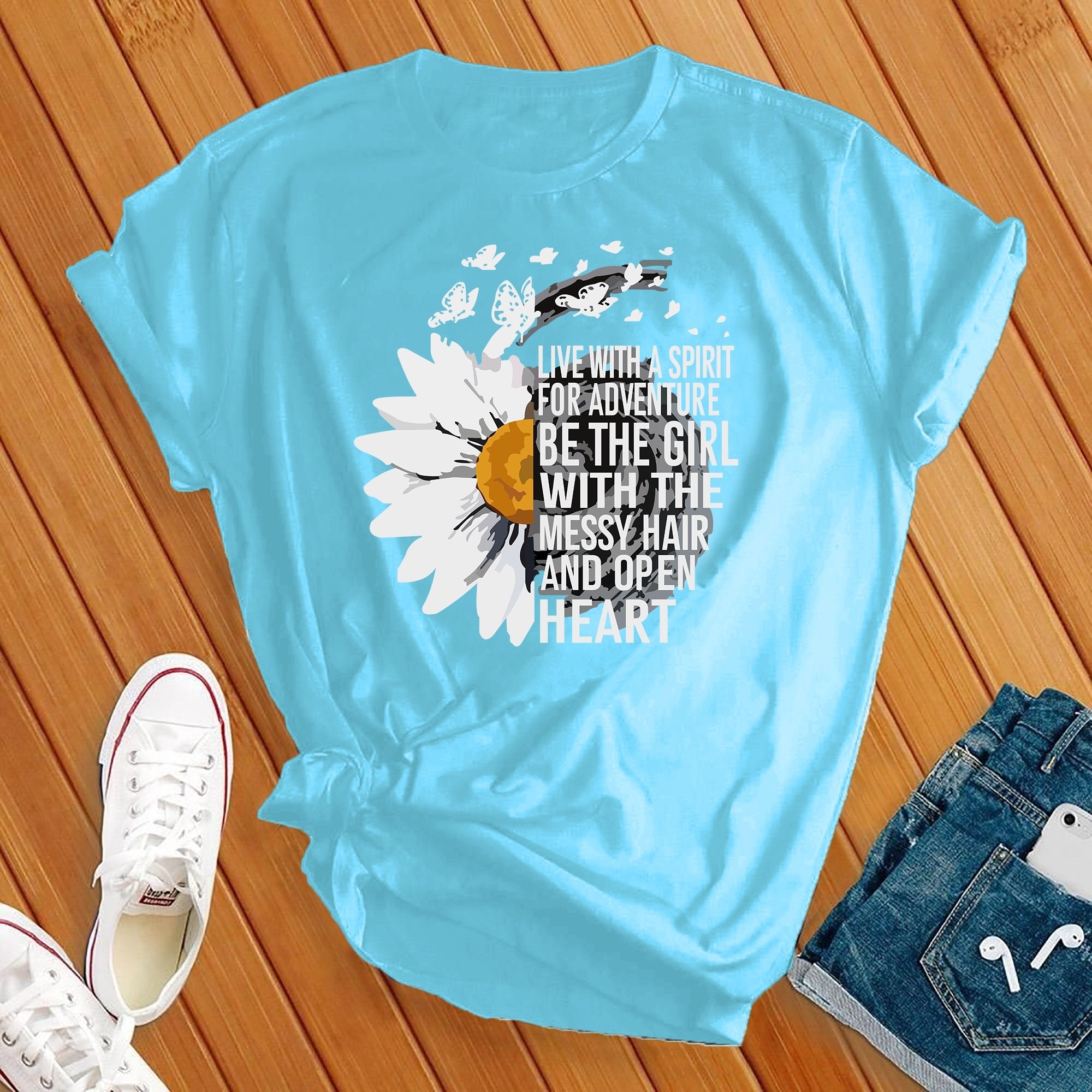 Live With A Spirit Tee - Love Tees