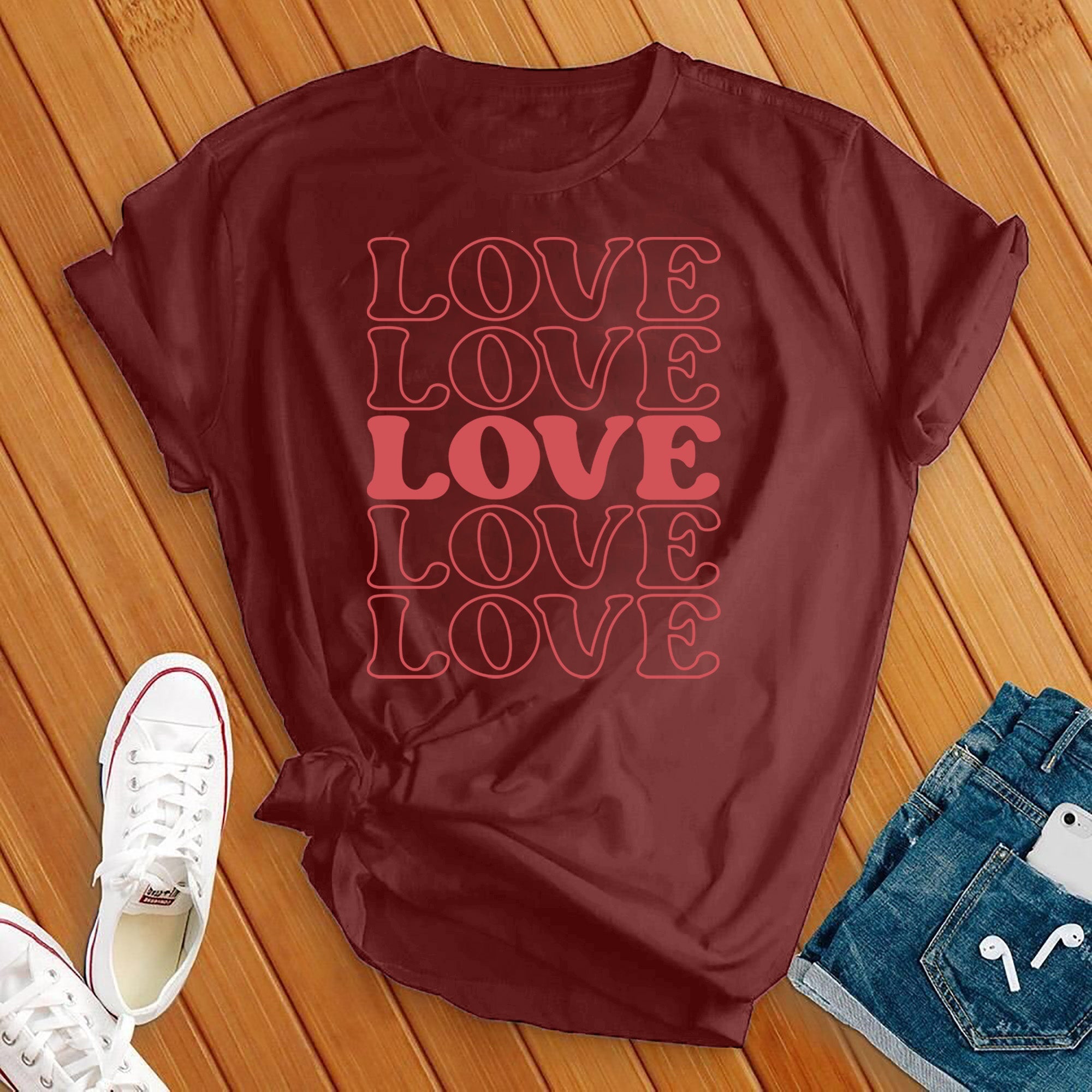 Love 5 Tee - Love Tees