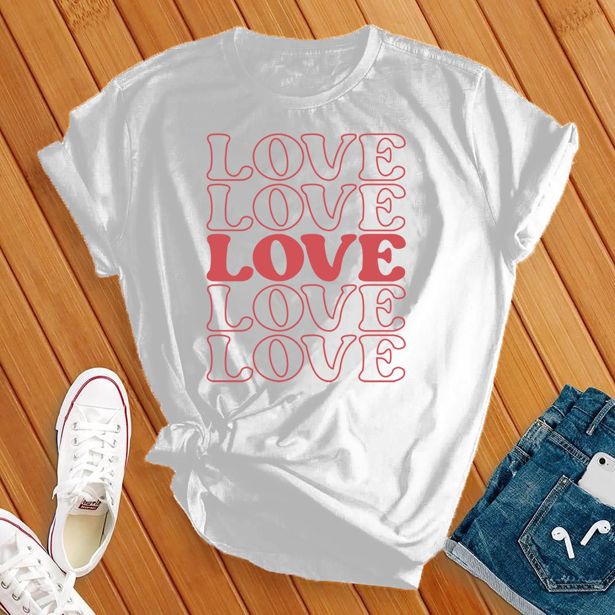 Love 5 Tee - Love Tees