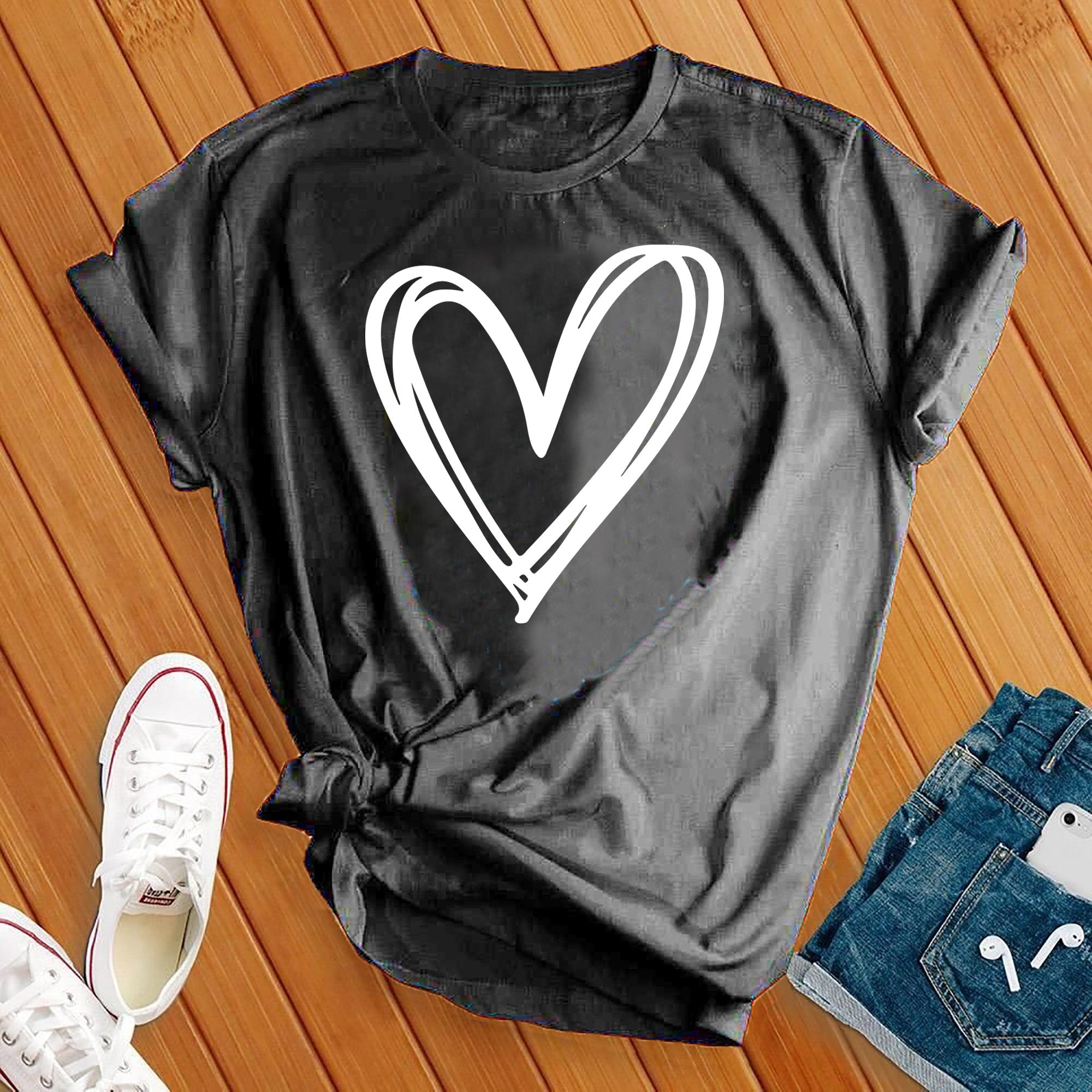 Love Heart Tee - Love Tees