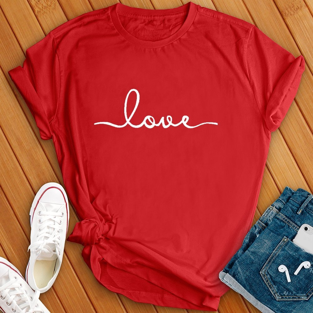 Love Script Tee - Love Tees