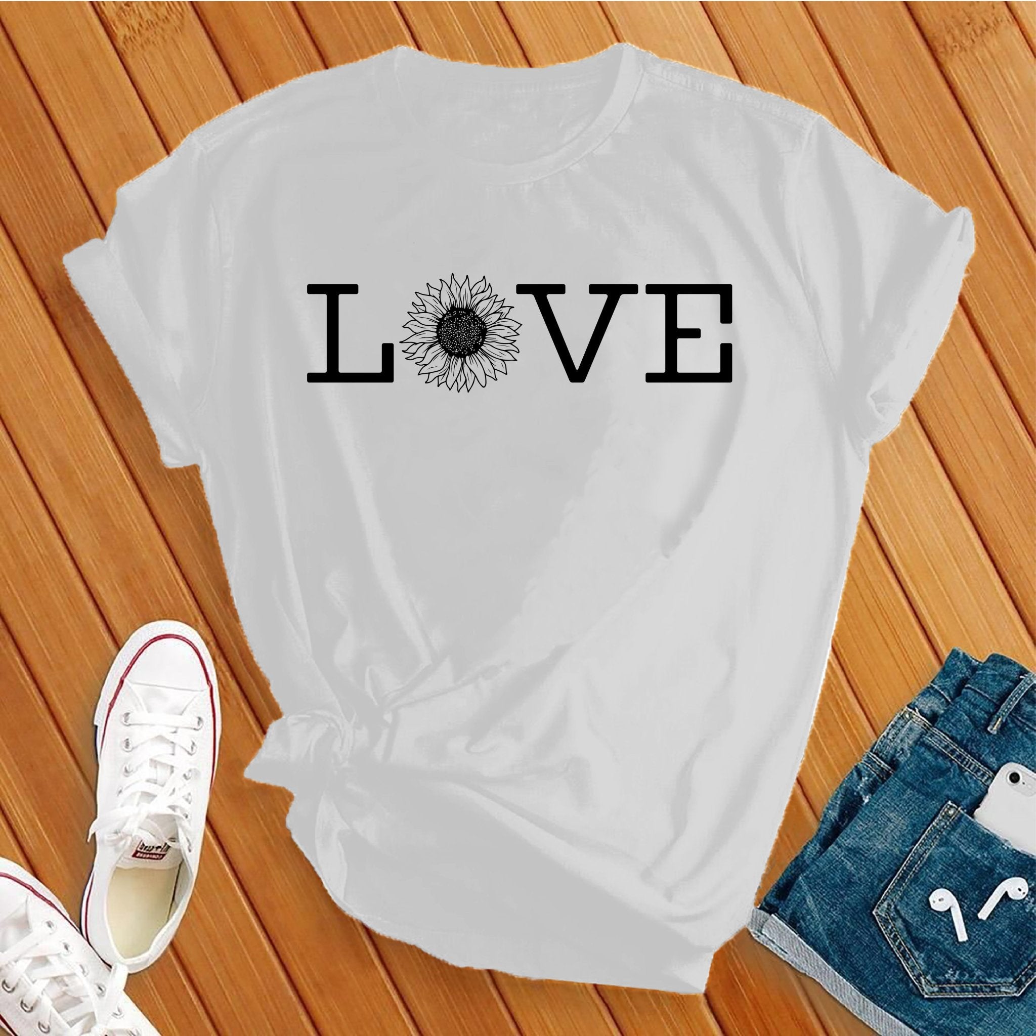 Love Sunflower Tee - Love Tees