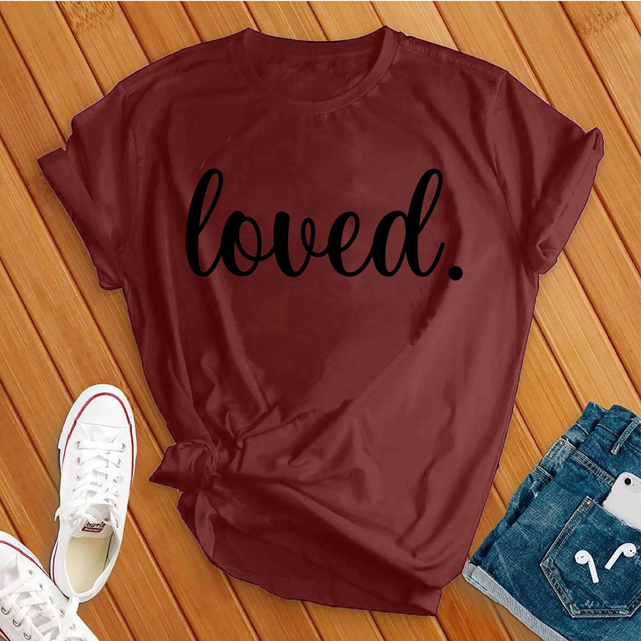 Loved Simple Tee - Love Tees