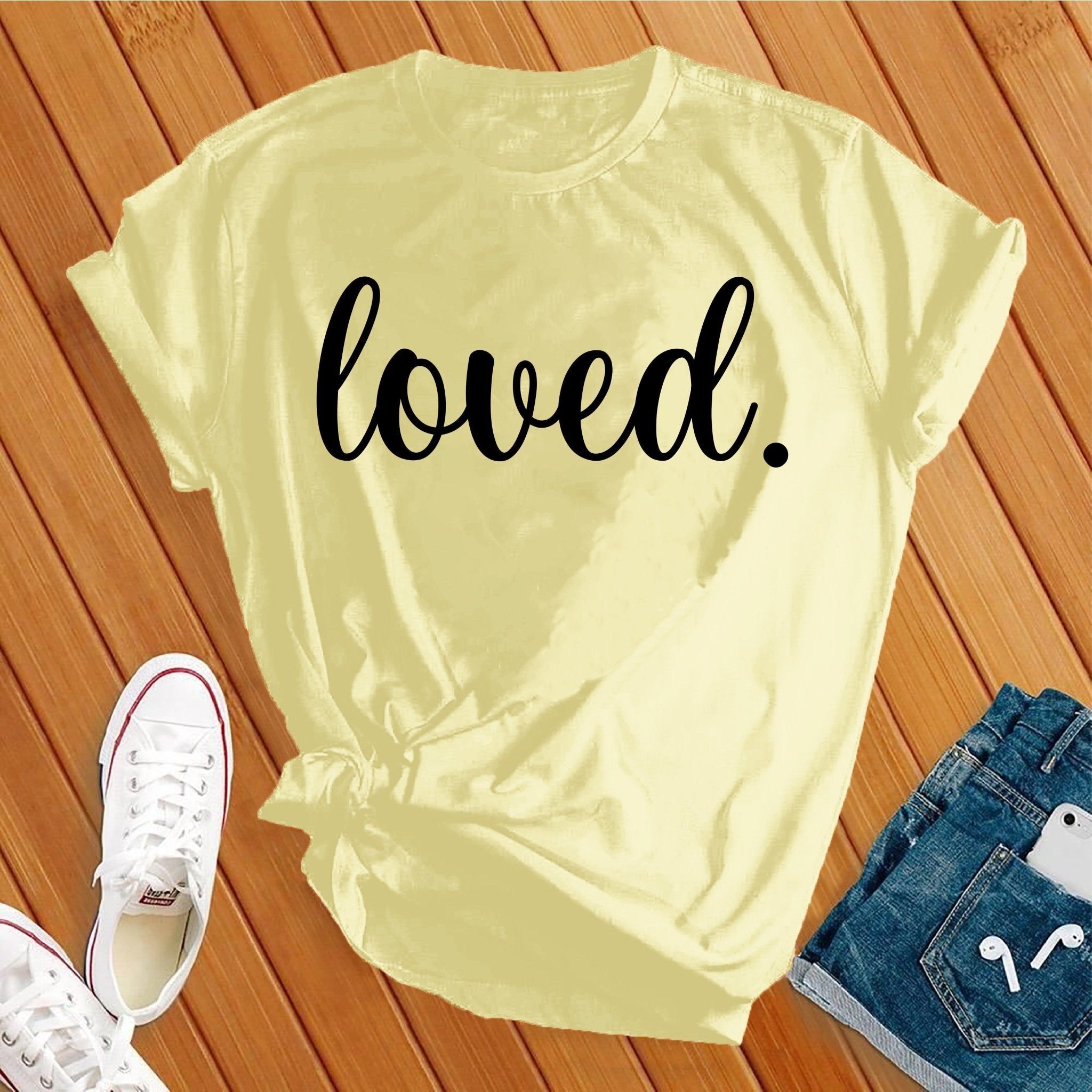 Loved Simple Tee - Love Tees