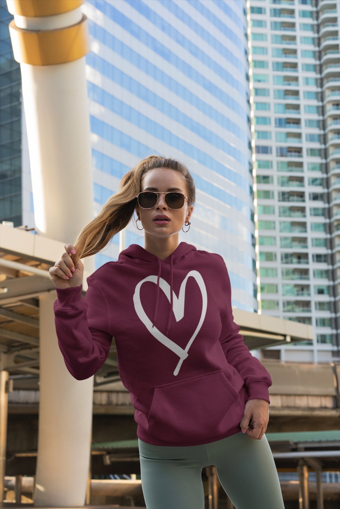 Loving Heart Sweatshirt - Love Tees