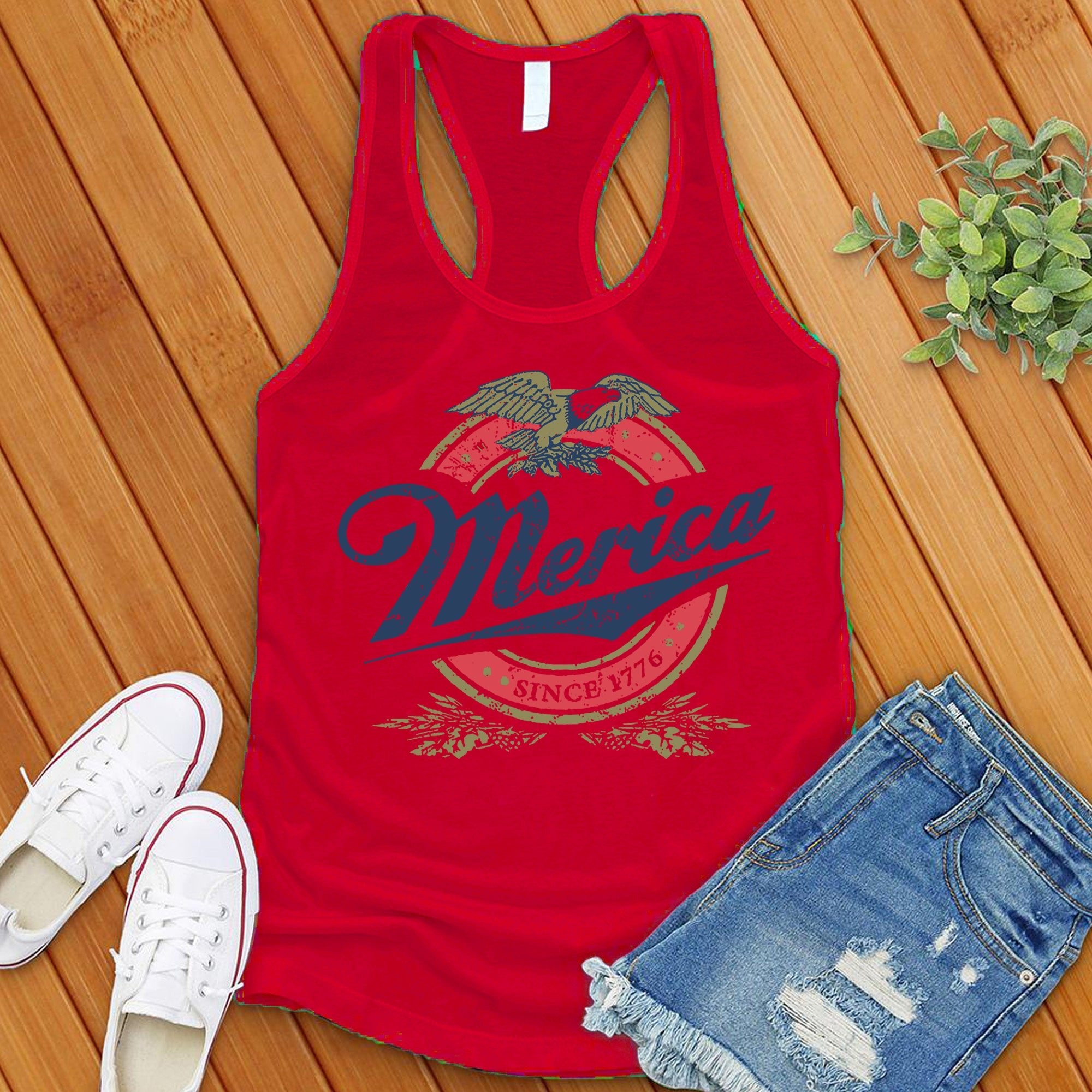 Merica Since 1776 Tank Top - Love Tees