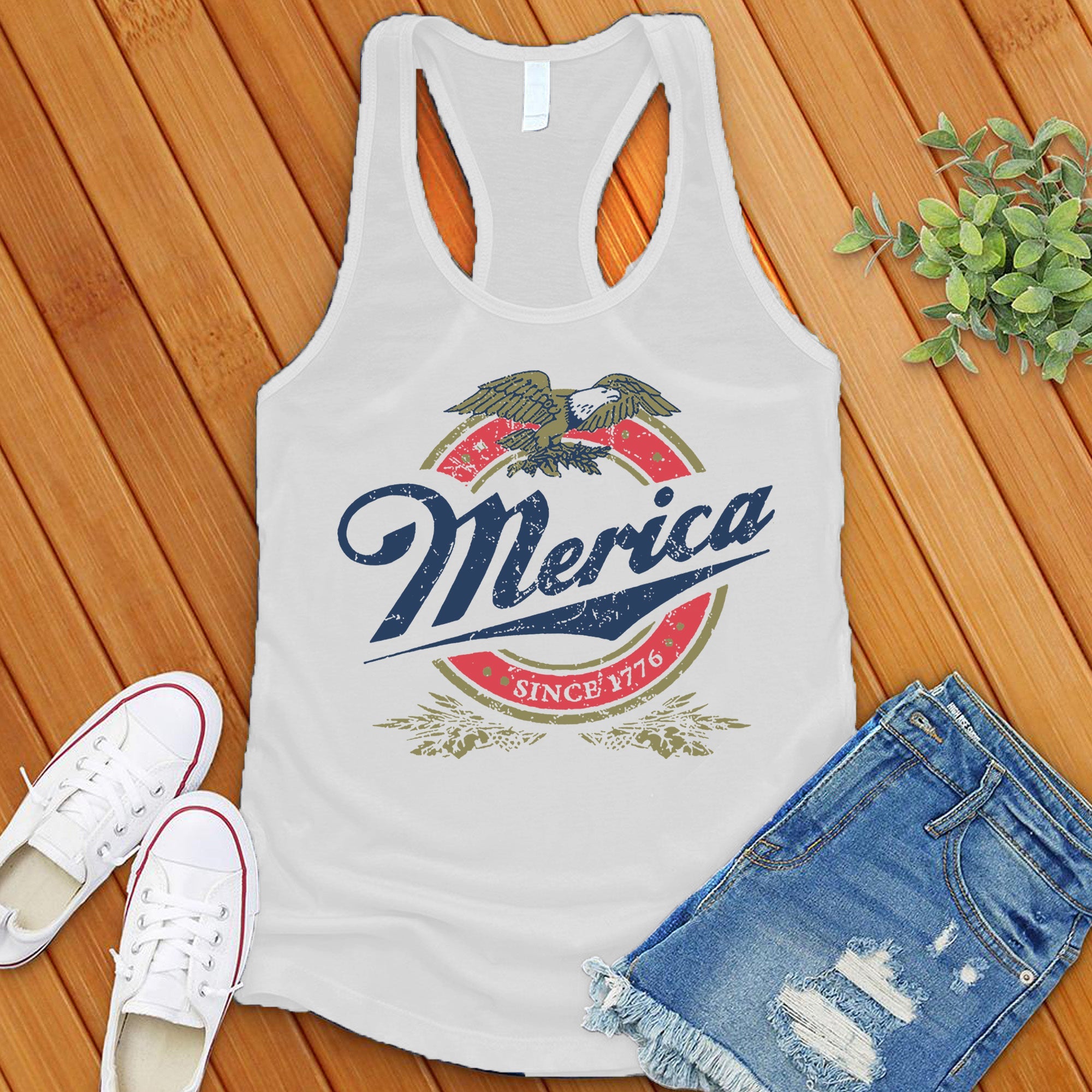 Merica Since 1776 Tank Top - Love Tees