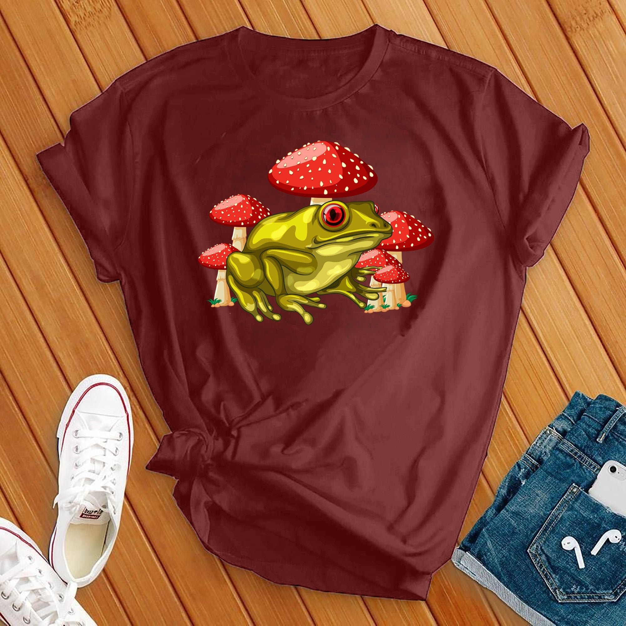 Mushroom Frog Tee - Love Tees