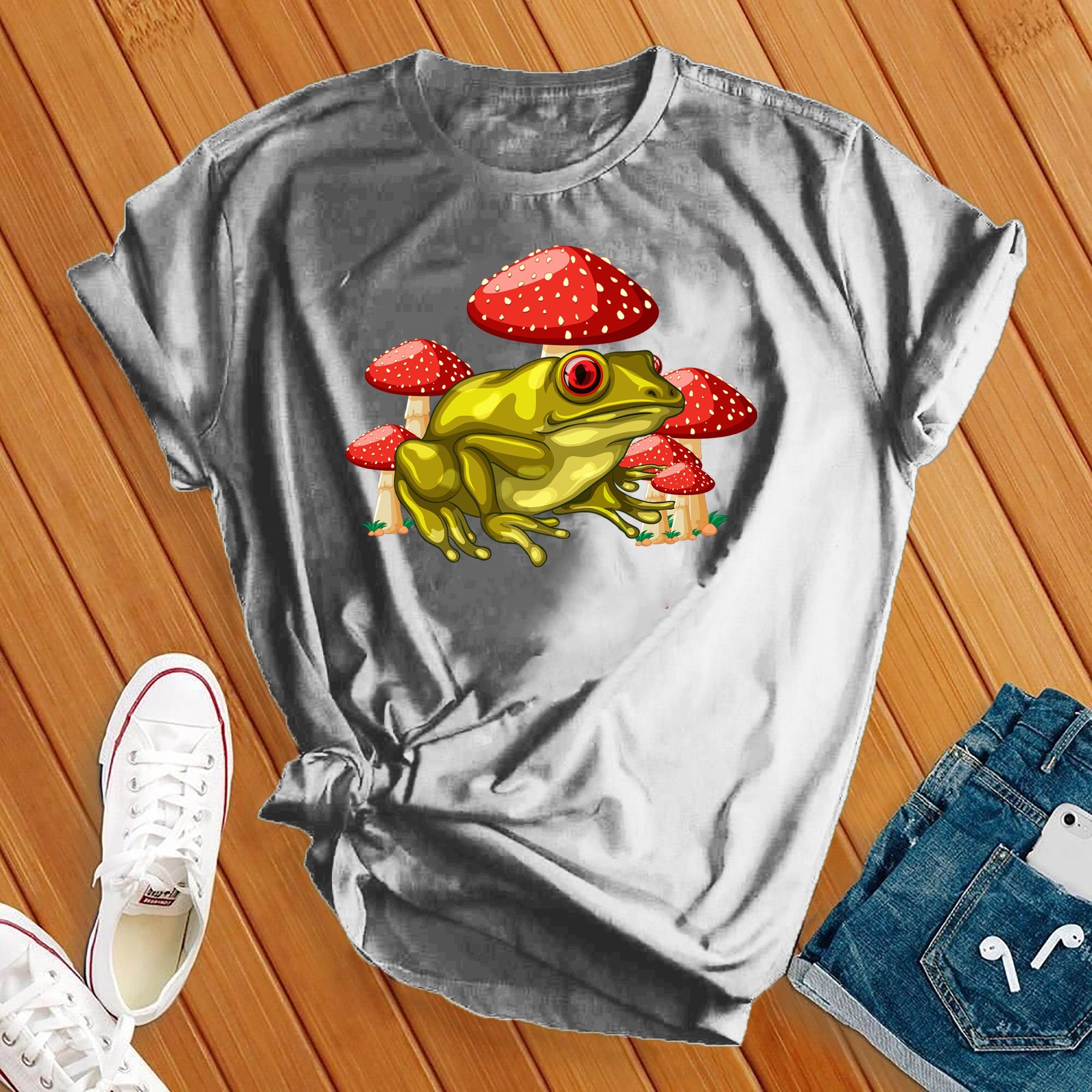 Mushroom Frog Tee - Love Tees