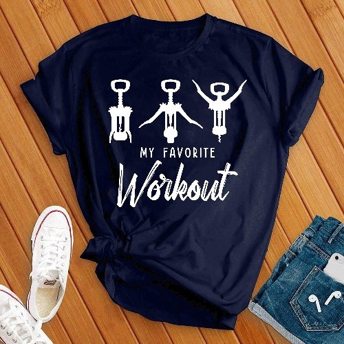 My Favorite Workout Tee - Love Tees