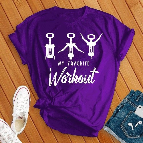 My Favorite Workout Tee - Love Tees