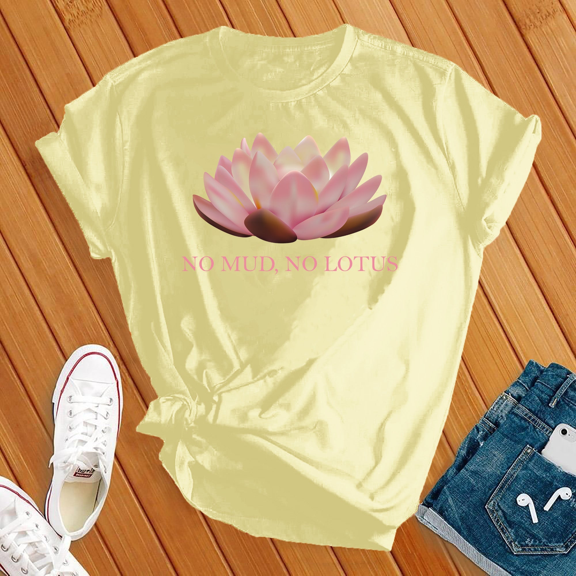 No Mud No Lotus Tee - Love Tees