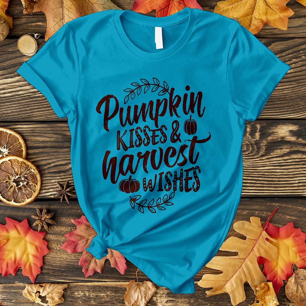 Pumpkin Kisses & Harvest Wishes Tee - Love Tees