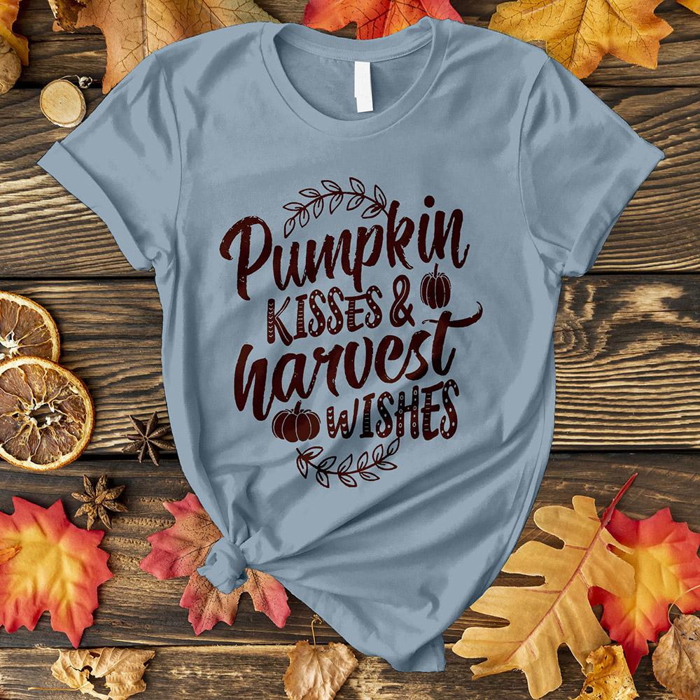 Pumpkin Kisses & Harvest Wishes Tee - Love Tees