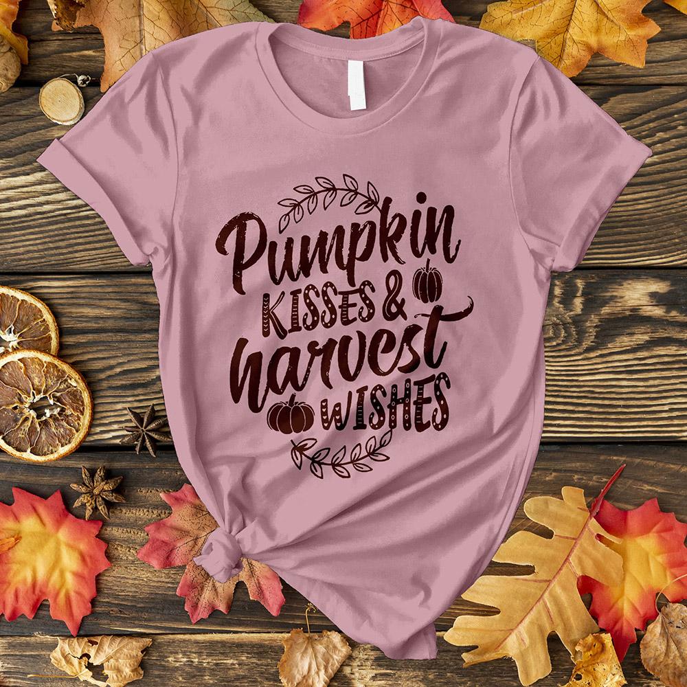 Pumpkin Kisses & Harvest Wishes Tee - Love Tees