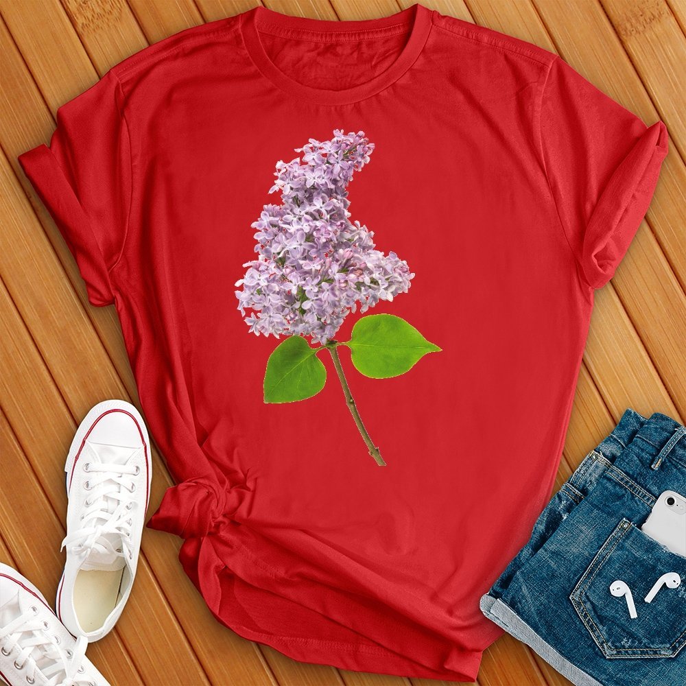 Purple- Lilac- Botanical T- Shirt - Love Tees