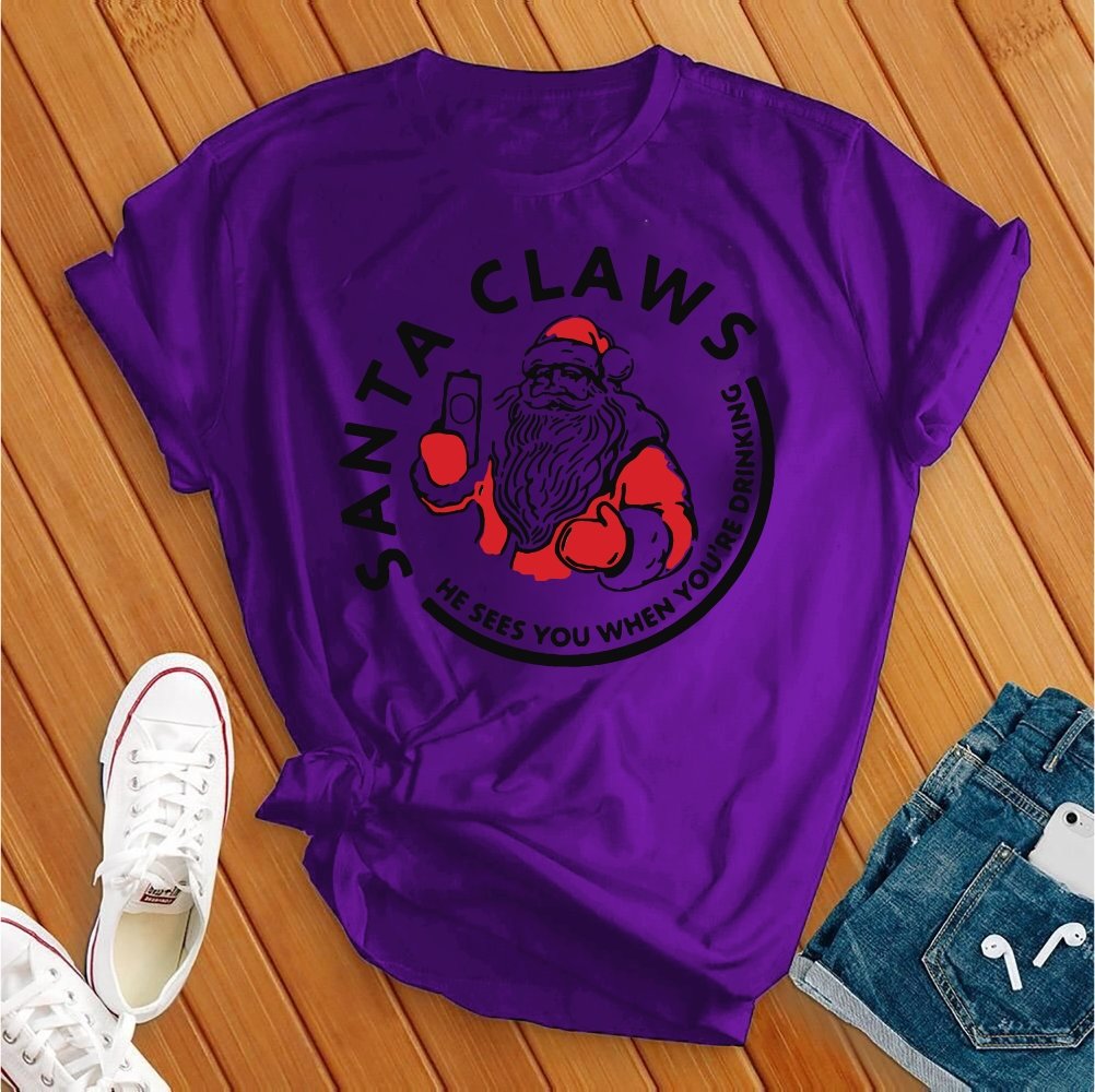 Santa Claws This Christmas T-shirt - Love Tees