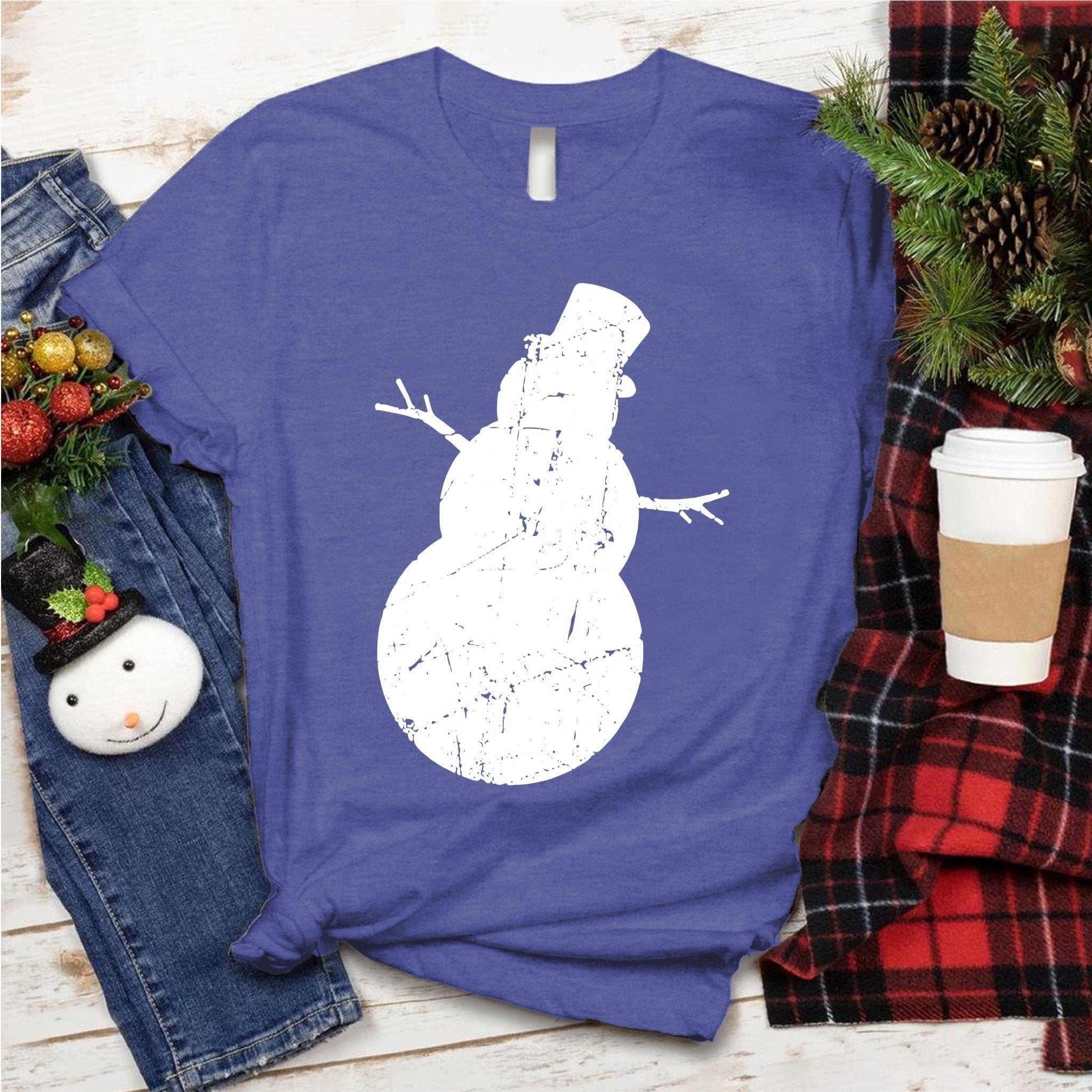 Snowman Tee - Love Tees