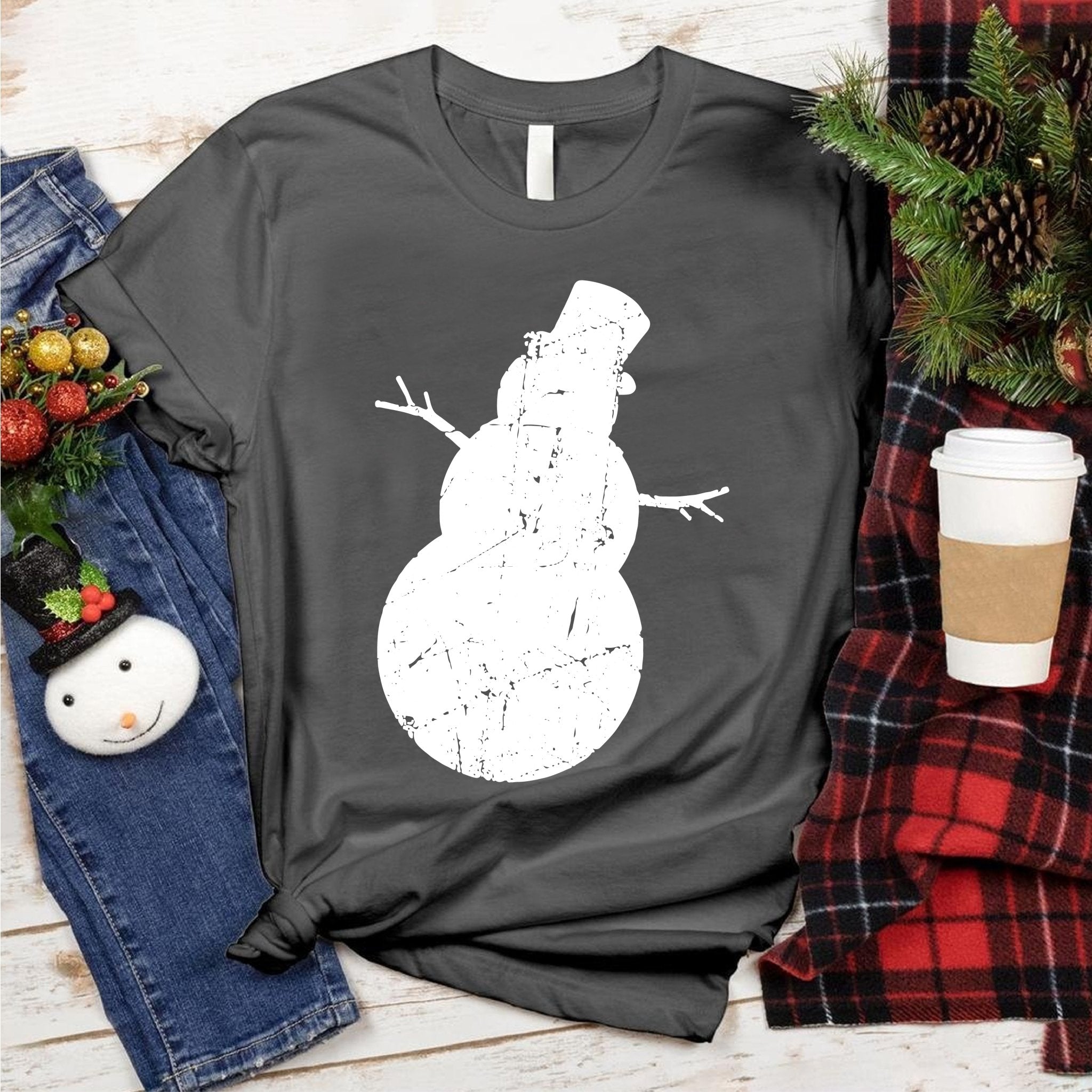 Snowman Tee - Love Tees