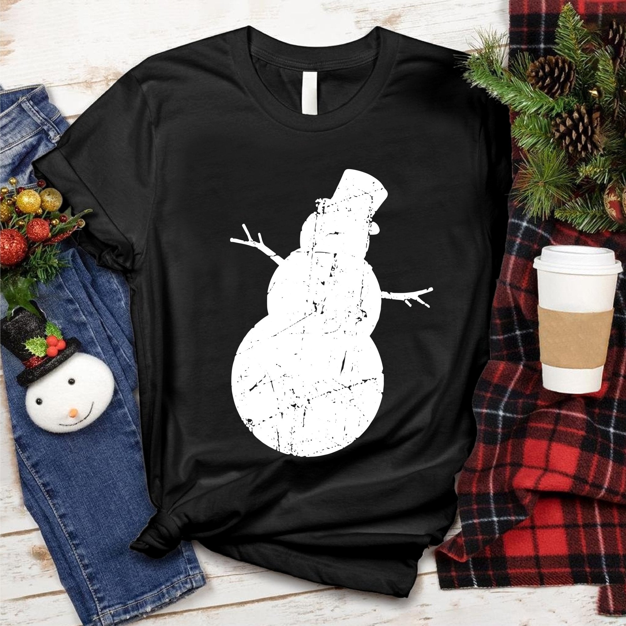 Snowman Tee - Love Tees