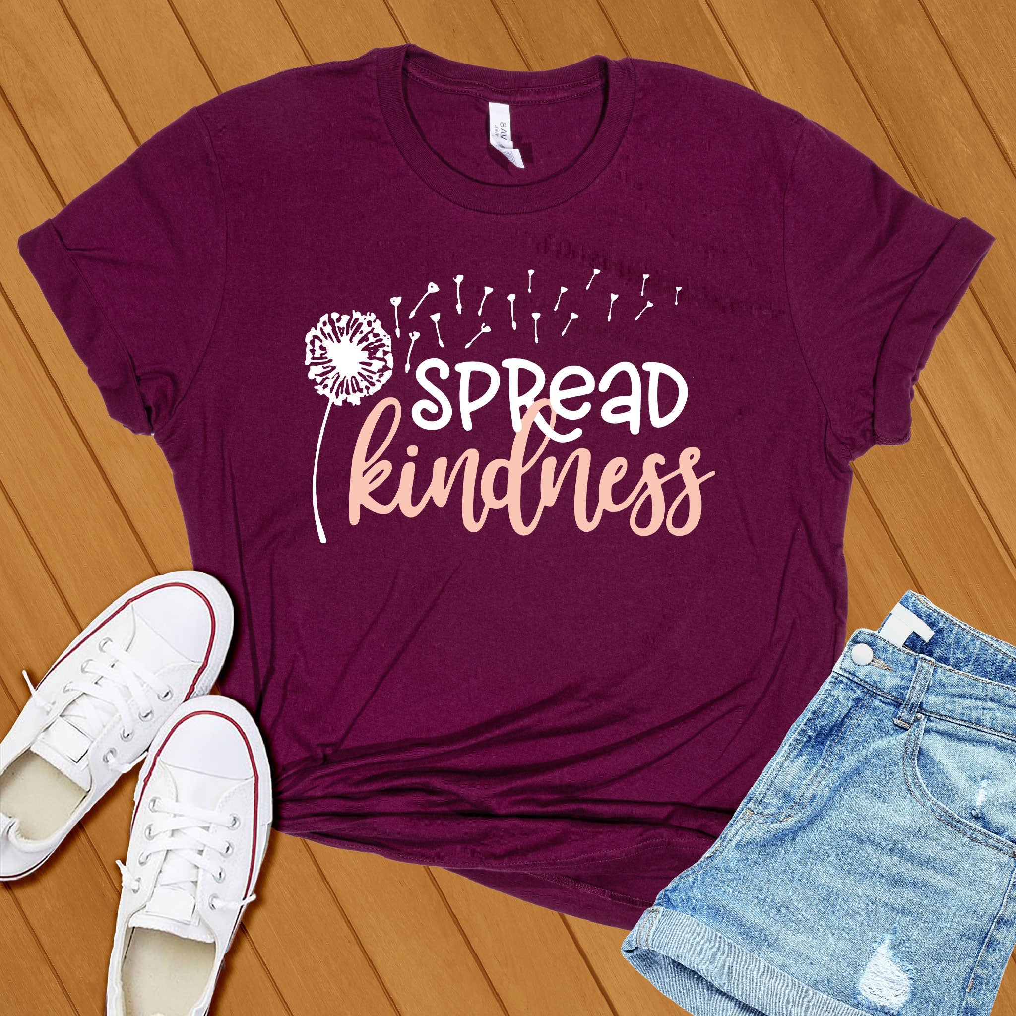 Spread Kindness Dandelion Tee - Love Tees