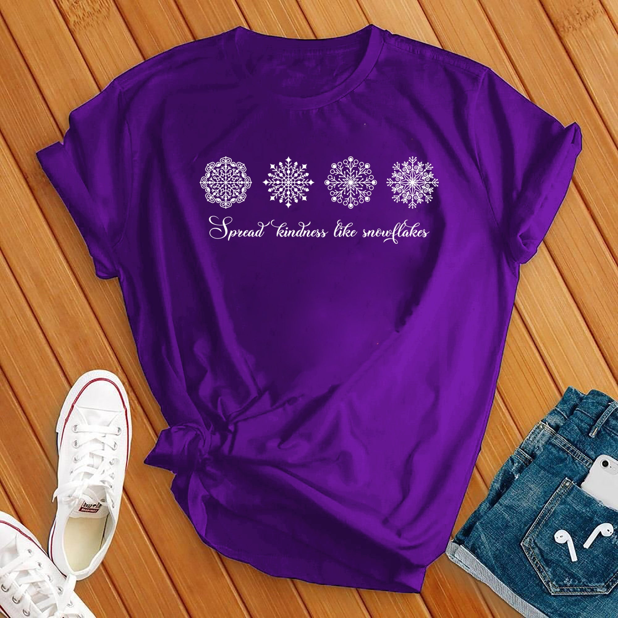 Spread Kindness Like Snowflakes Tee - Love Tees