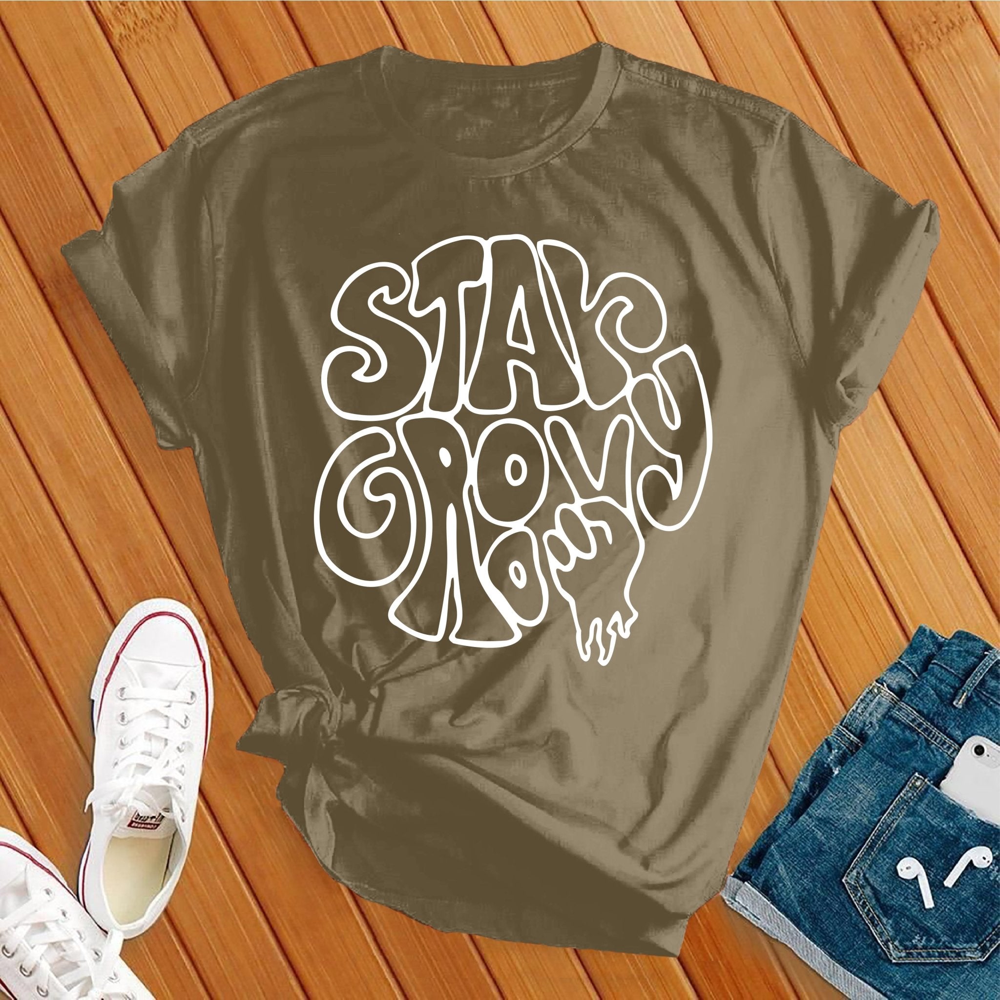 Stay Groovy Peace Tee - Love Tees