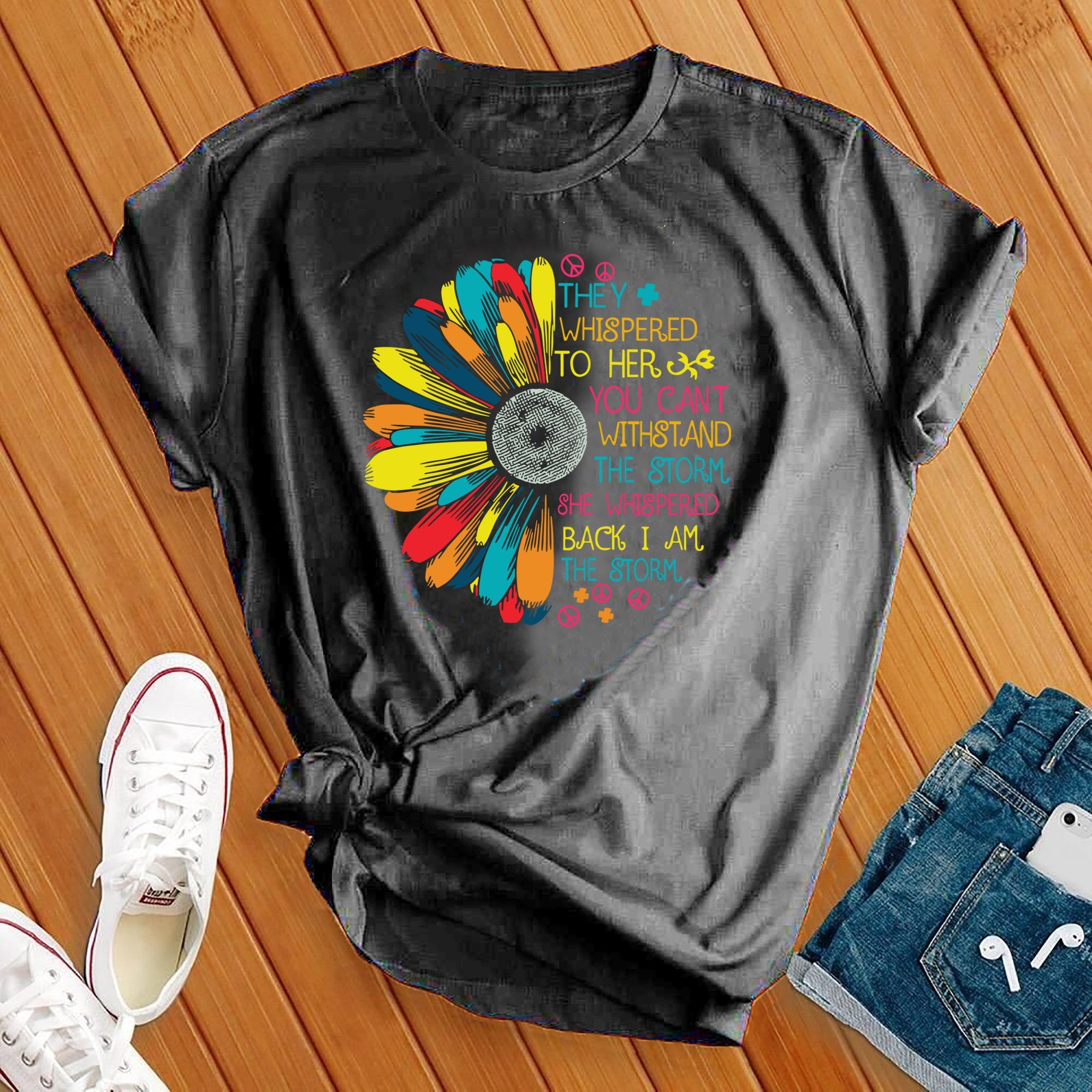 Storm Flower Tee - Love Tees