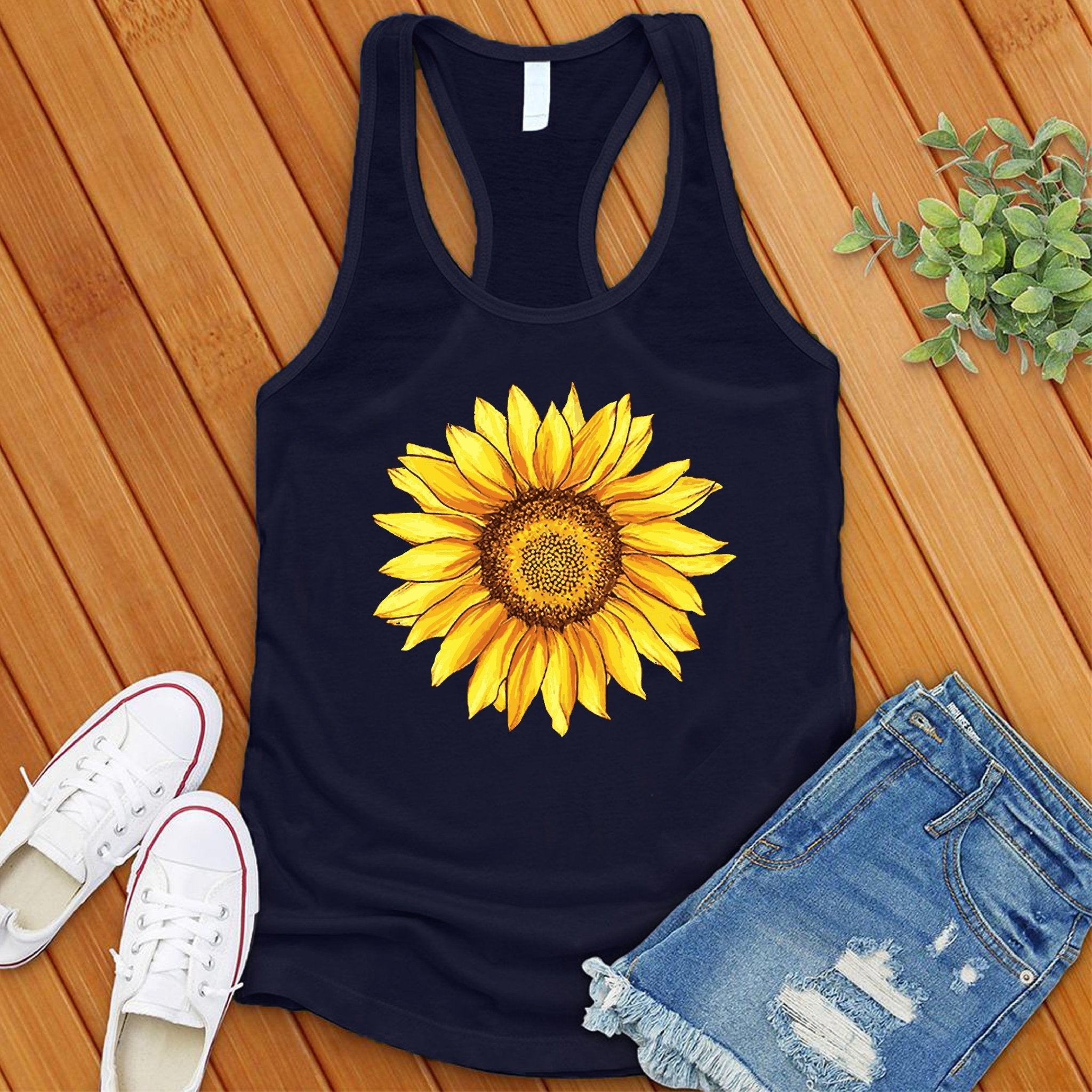 Sunflower Women's Tank Top - Love Tees