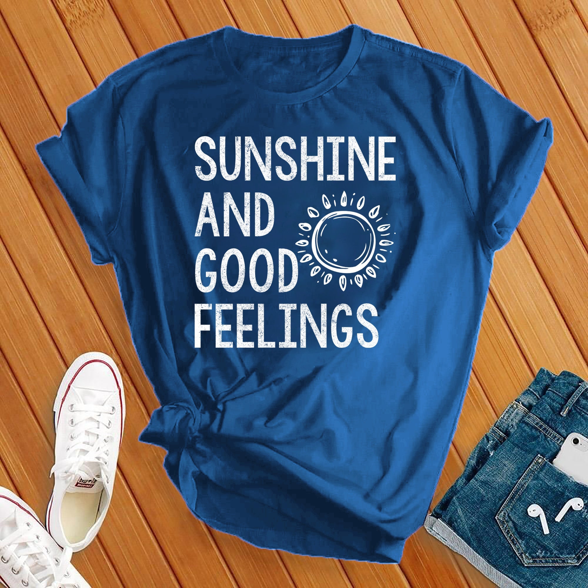 Sunshine and Good Feelings Tee - Love Tees