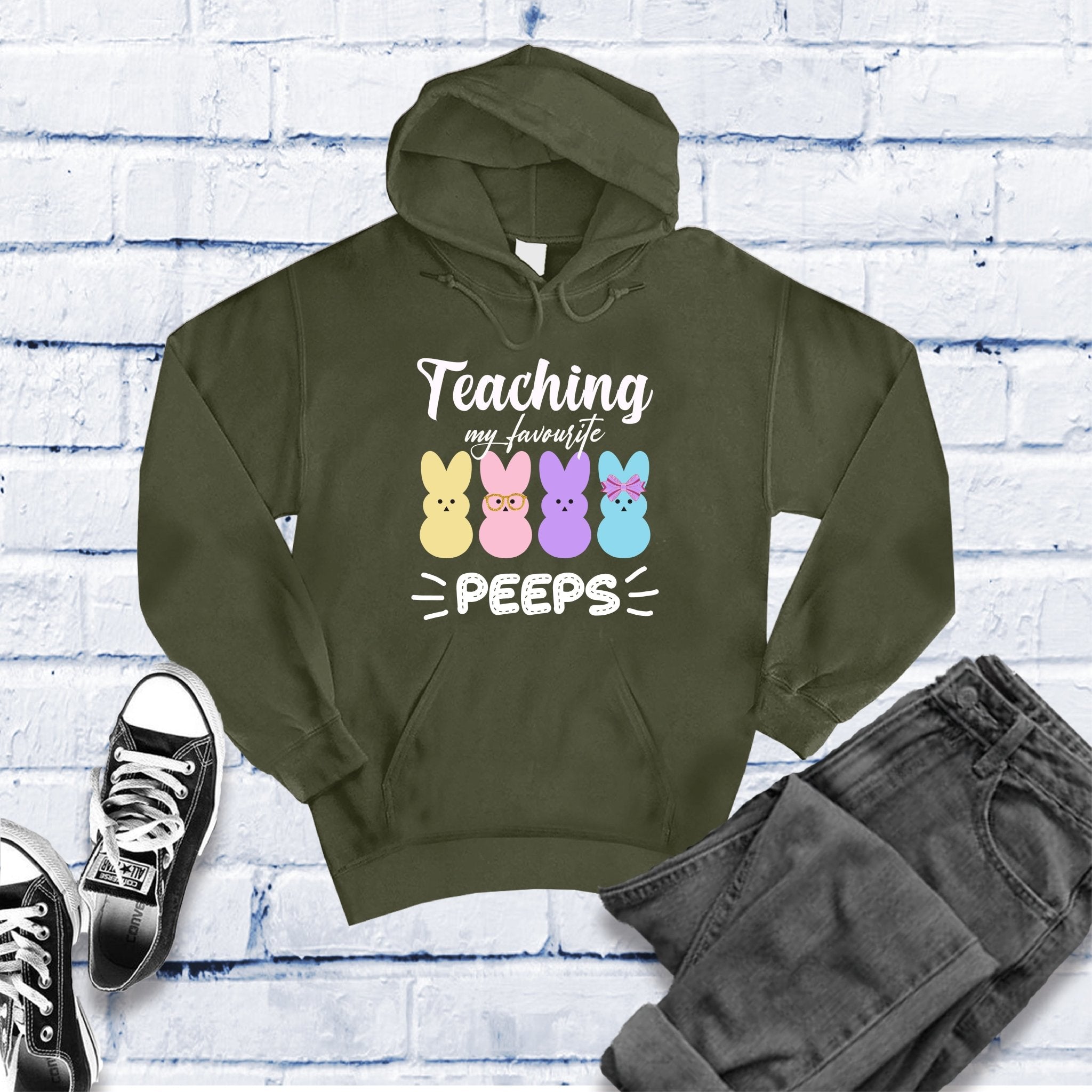 Teaching My Peeps Hoodie - Love Tees