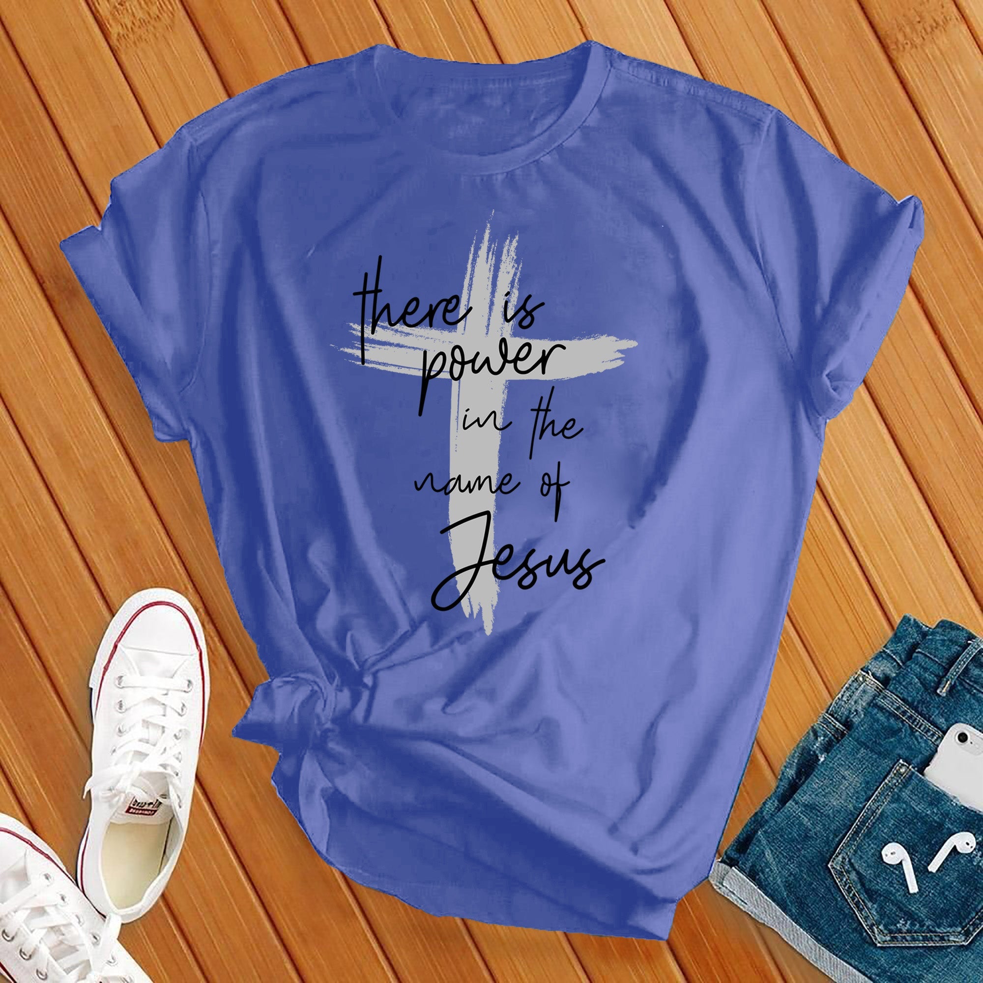 There Is Power in the Name of Jesus Tee - Love Tees