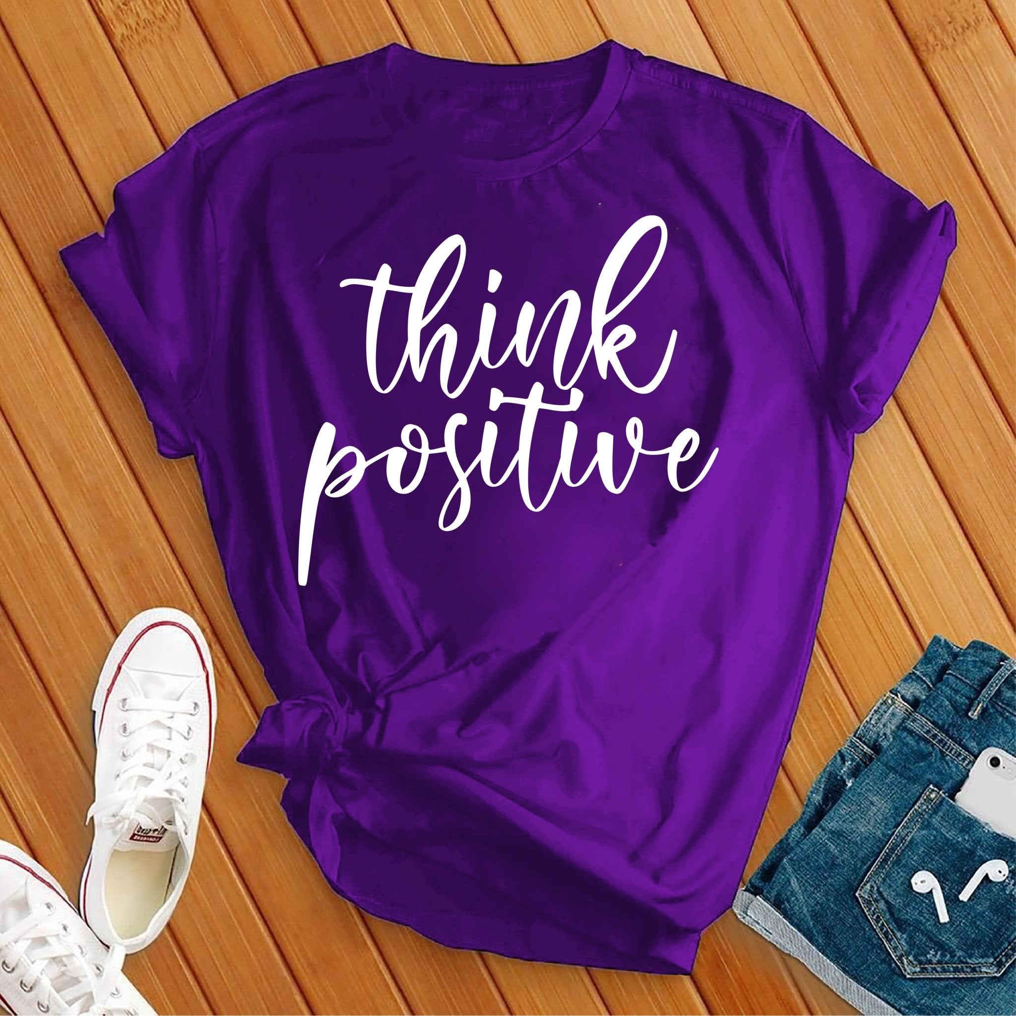 Think Positive Tee - Love Tees